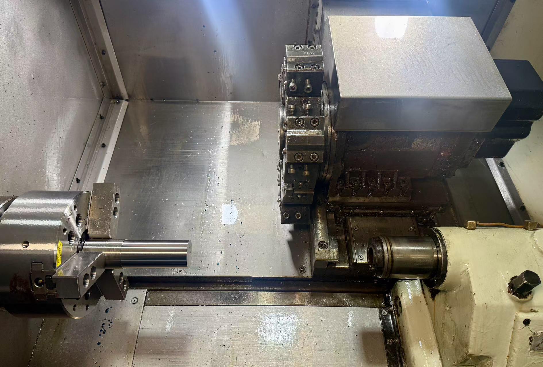 Used Baoji BOZHI CK 40 S Slant-Bed Turret-Type CNC Lathe with FANUC 0i Mate-TD photo 5