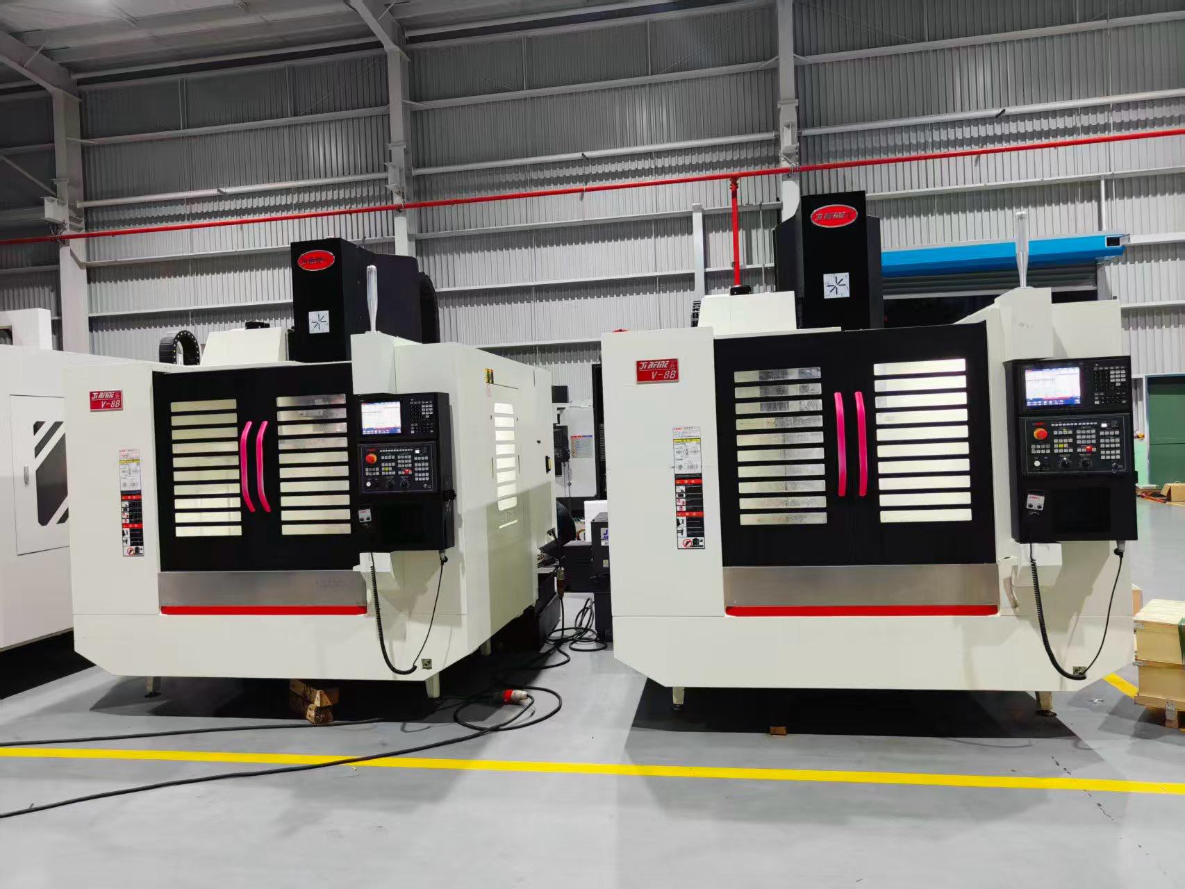 Used JiRFINE V-8 B (855) Vertical Machining Center with Mitsubishi M 80 Control photo 2