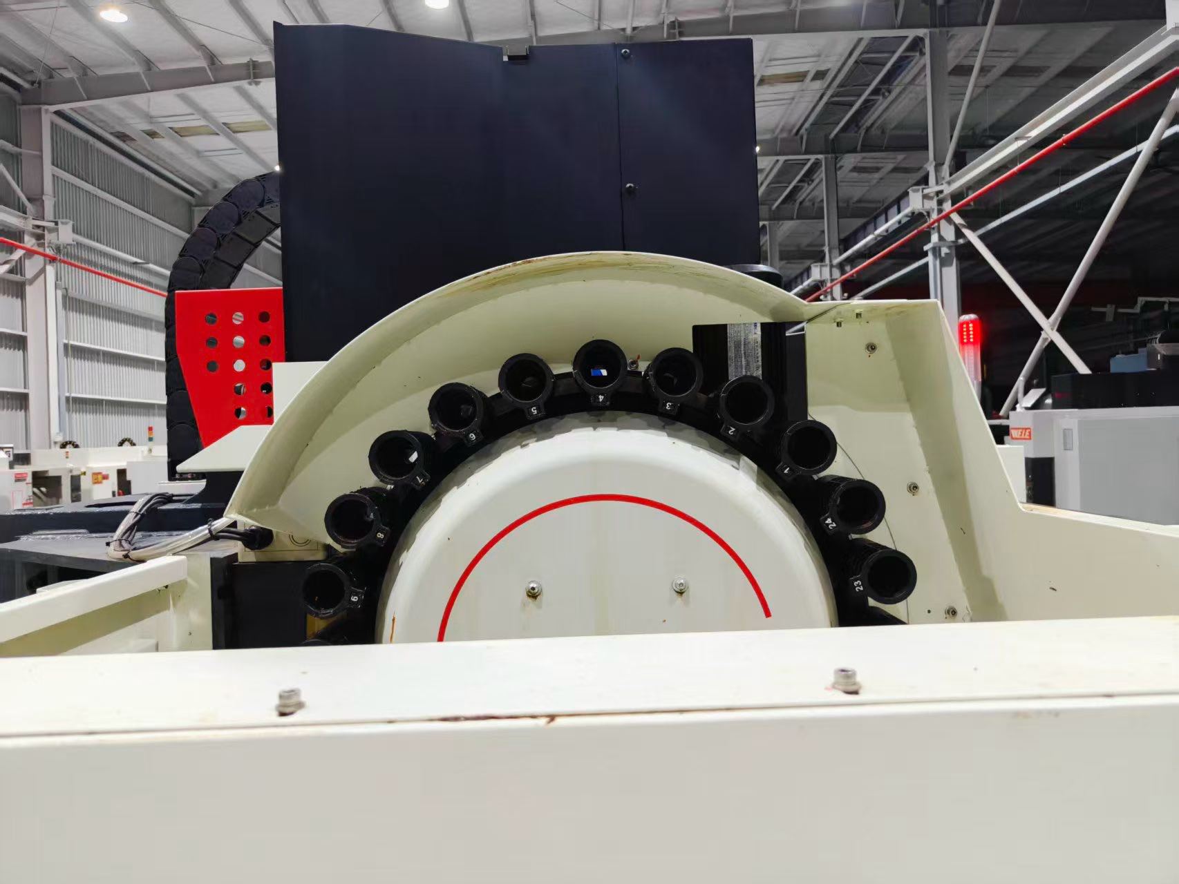 Used JiRFINE V-8 B (855) Vertical Machining Center with Mitsubishi M 80 Control photo 6