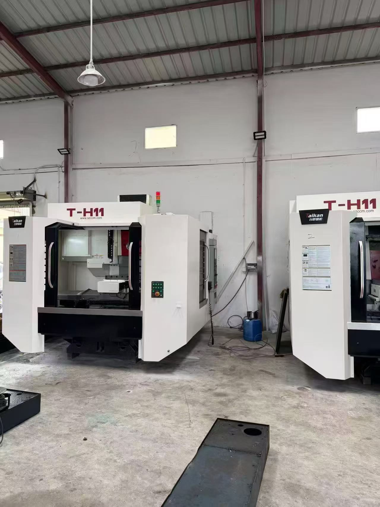 Used Taikan T-H 11 Horizontal Machining Center with Mitsubishi M 80