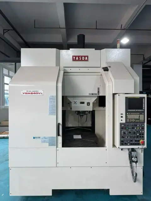 Used YASDA YBM 640 V 3 Vertical Machining Center with FANUC 31 i Control