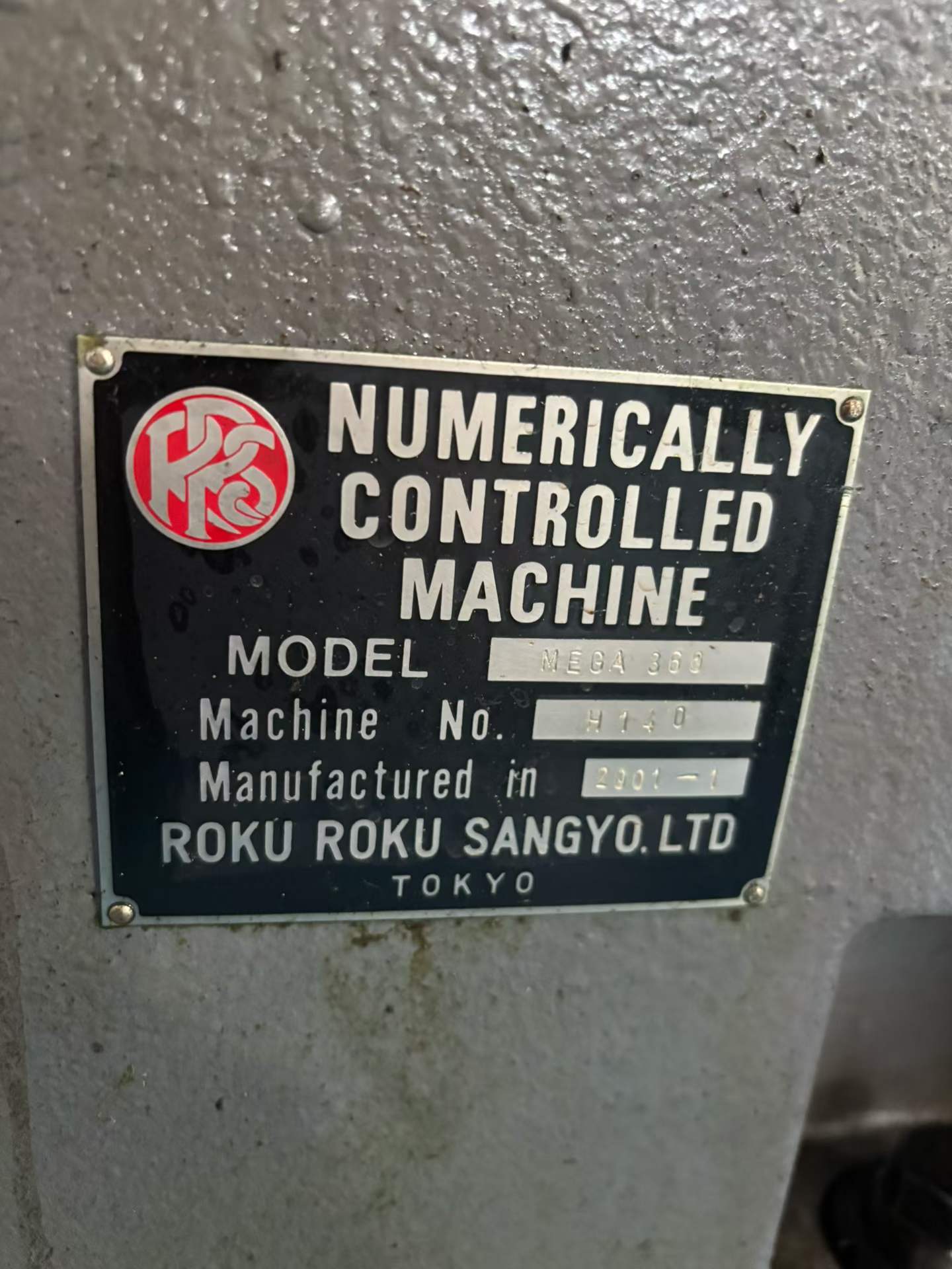 Used ROKU-ROKU MEGA 360 High-Speed Vertical Micro Machining Center photo 6