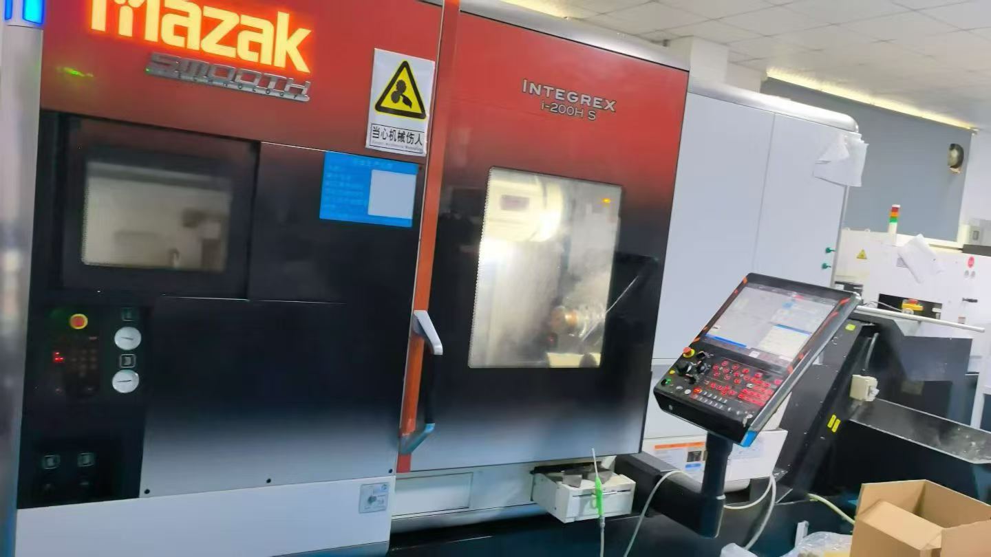 Used Mazak INTEGREX i-200 H S 5-Axis Turn-Mill Center