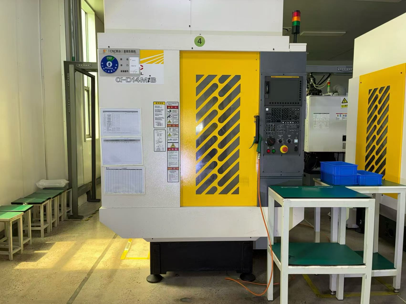 Used Brother SPEEDIO S 500 Z 1 and FANUC ROBODRILL α-D 14 MiB Vertical Machining Centers photo 4