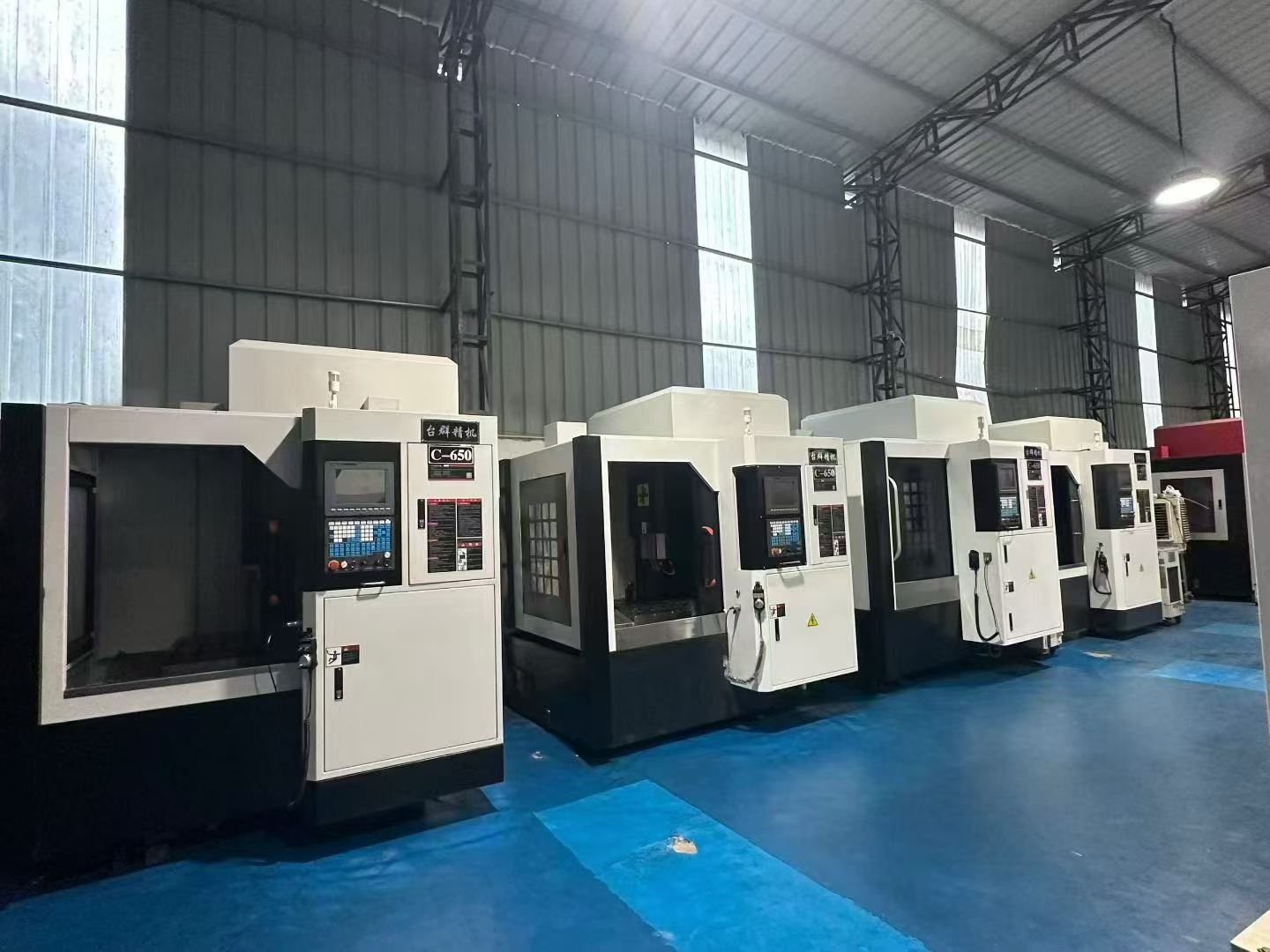 Used Taikan C-650 Vertical CNC Engraving and Milling Machine with SYNTEC 21 MA-H/E Control