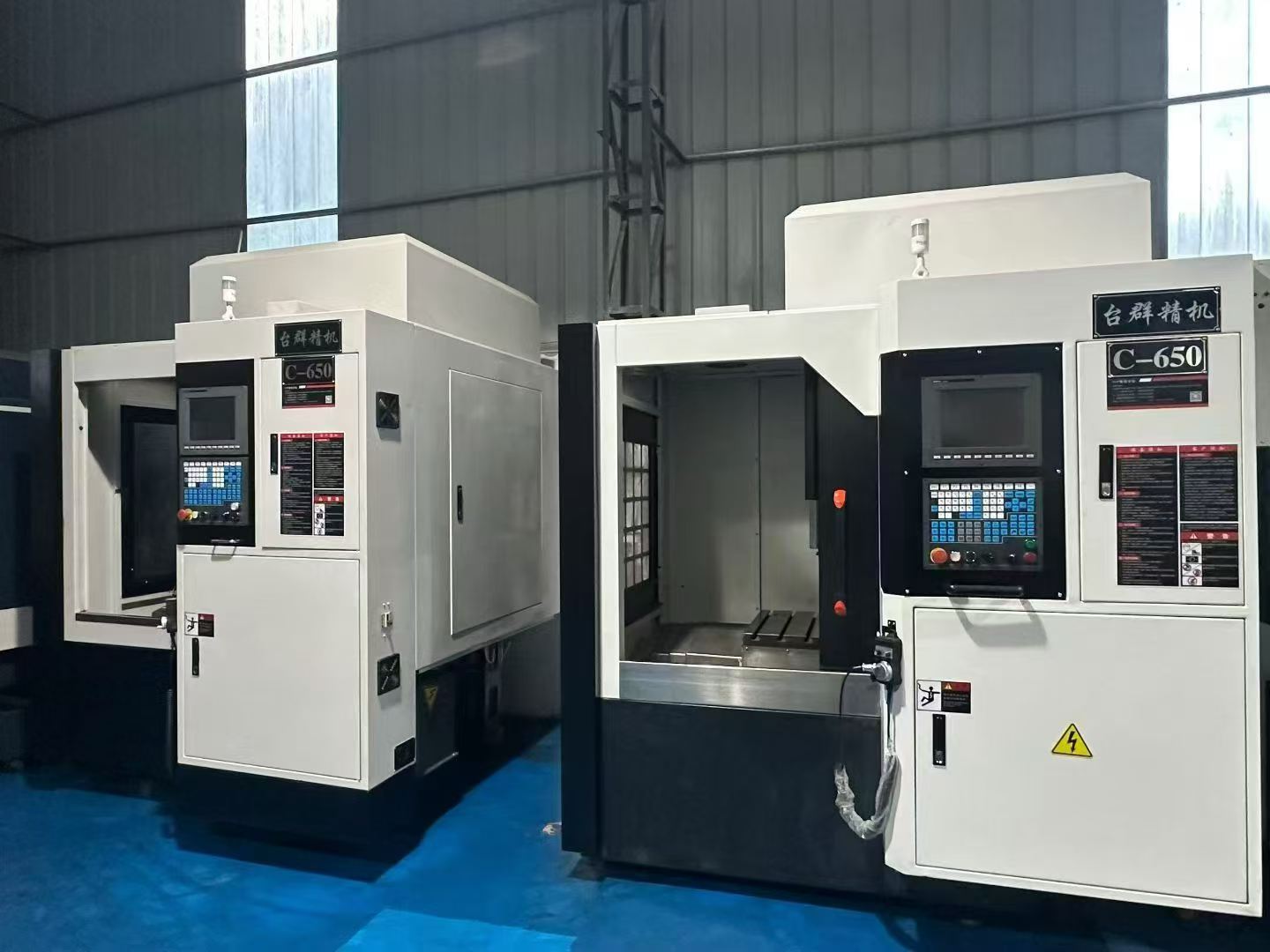 Used Taikan C-650 Vertical CNC Engraving and Milling Machine with SYNTEC 21 MA-H/E Control photo 2