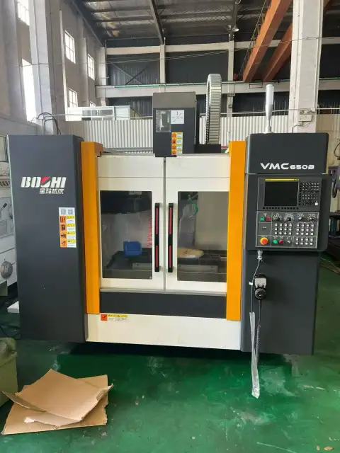 Used Baoji VMC 650 B Vertical Machining Center with FANUC Control
