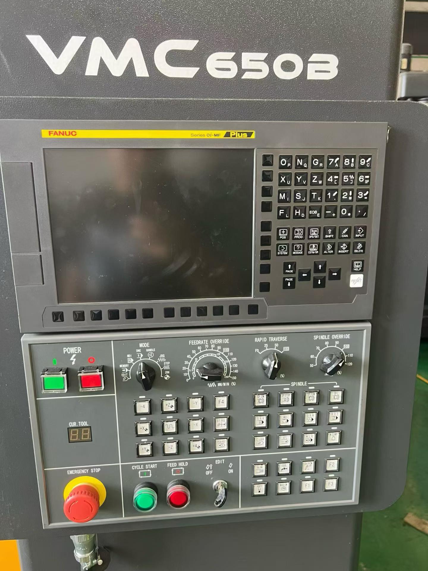 Used Baoji VMC 650 B Vertical Machining Center with FANUC Control photo 2