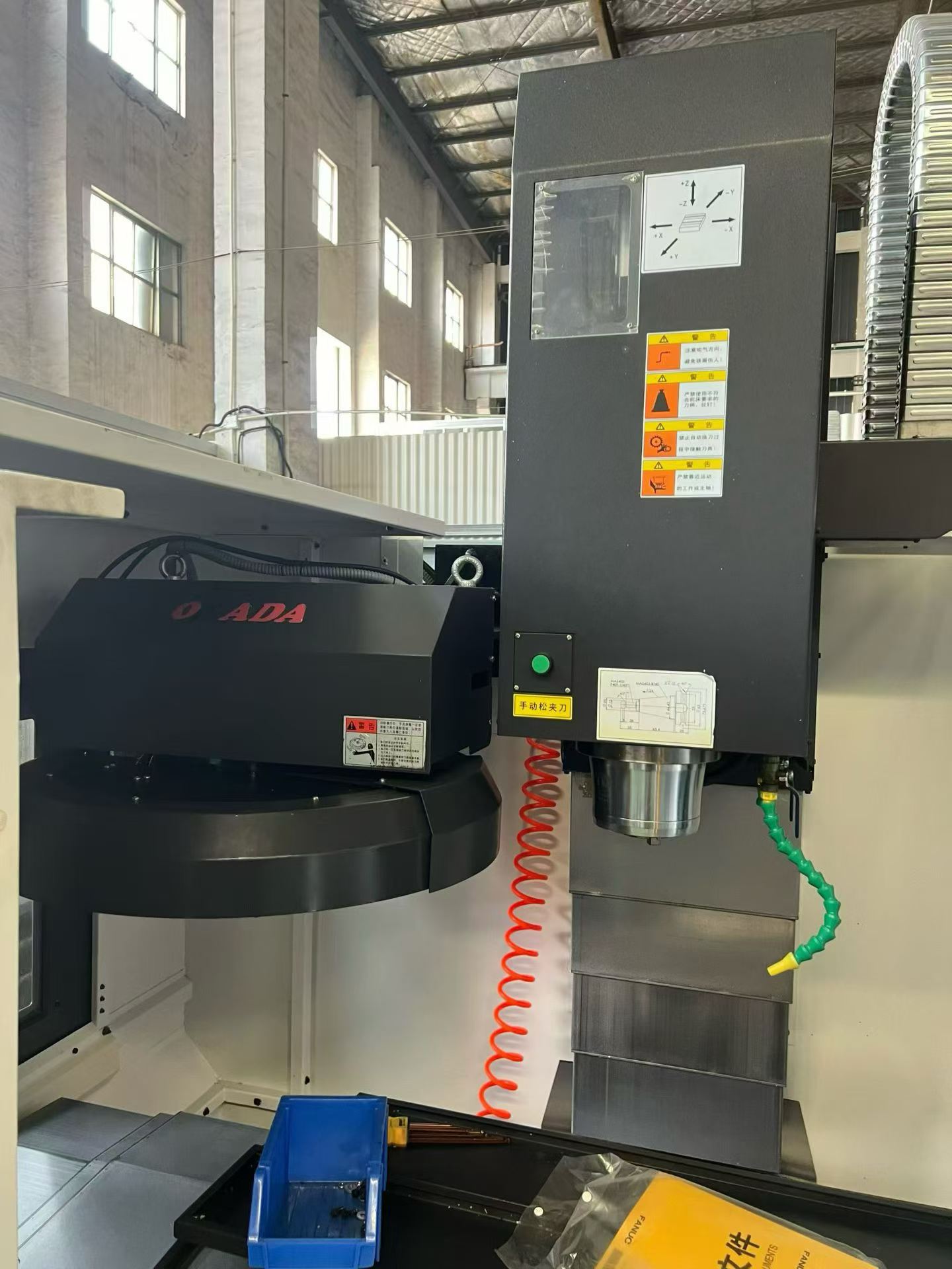 Used Baoji VMC 650 B Vertical Machining Center with FANUC Control photo 3