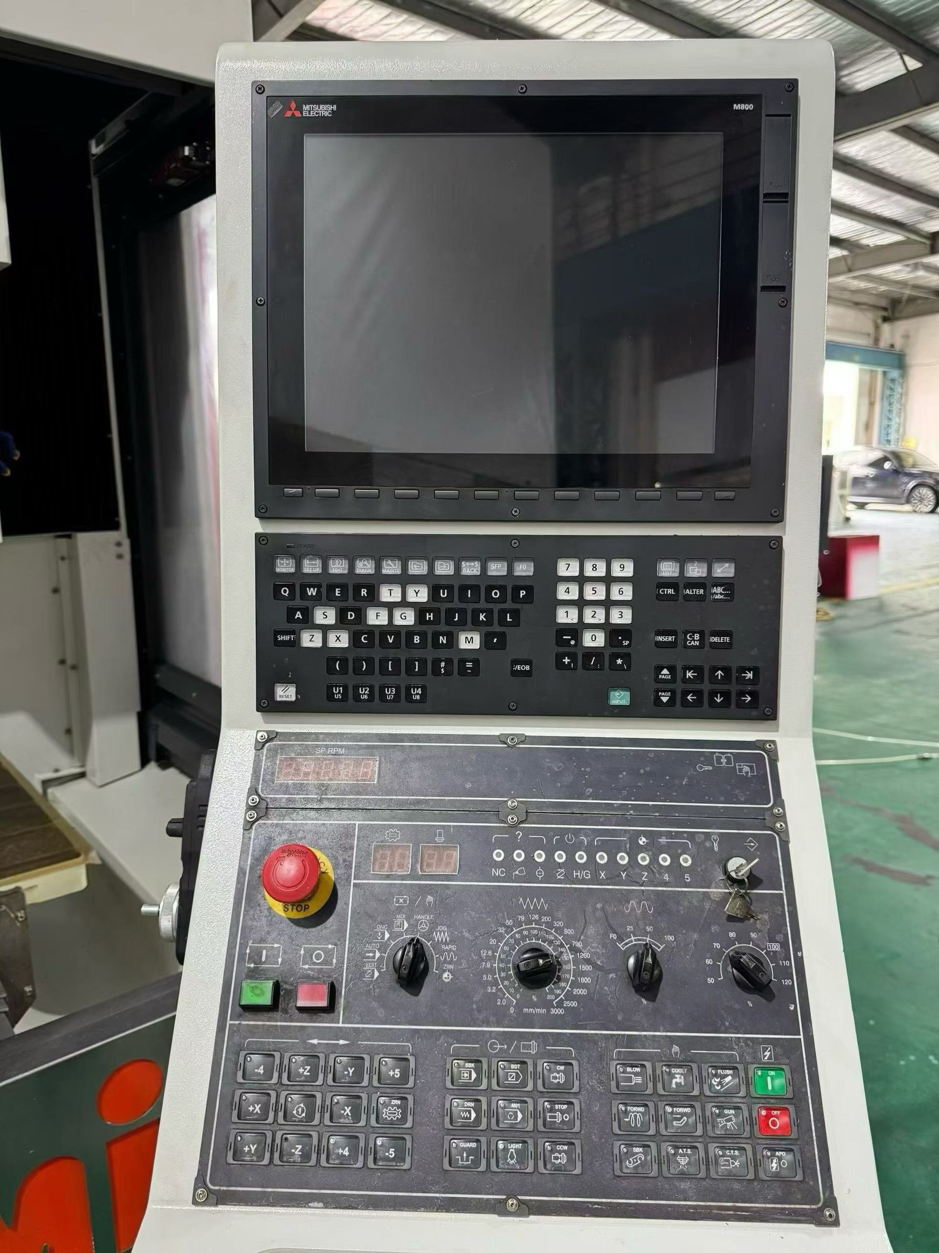 Used Takumi H 10 M Gantry-Type High-Speed Machining Center with Mitsubishi M 80 Control photo 2