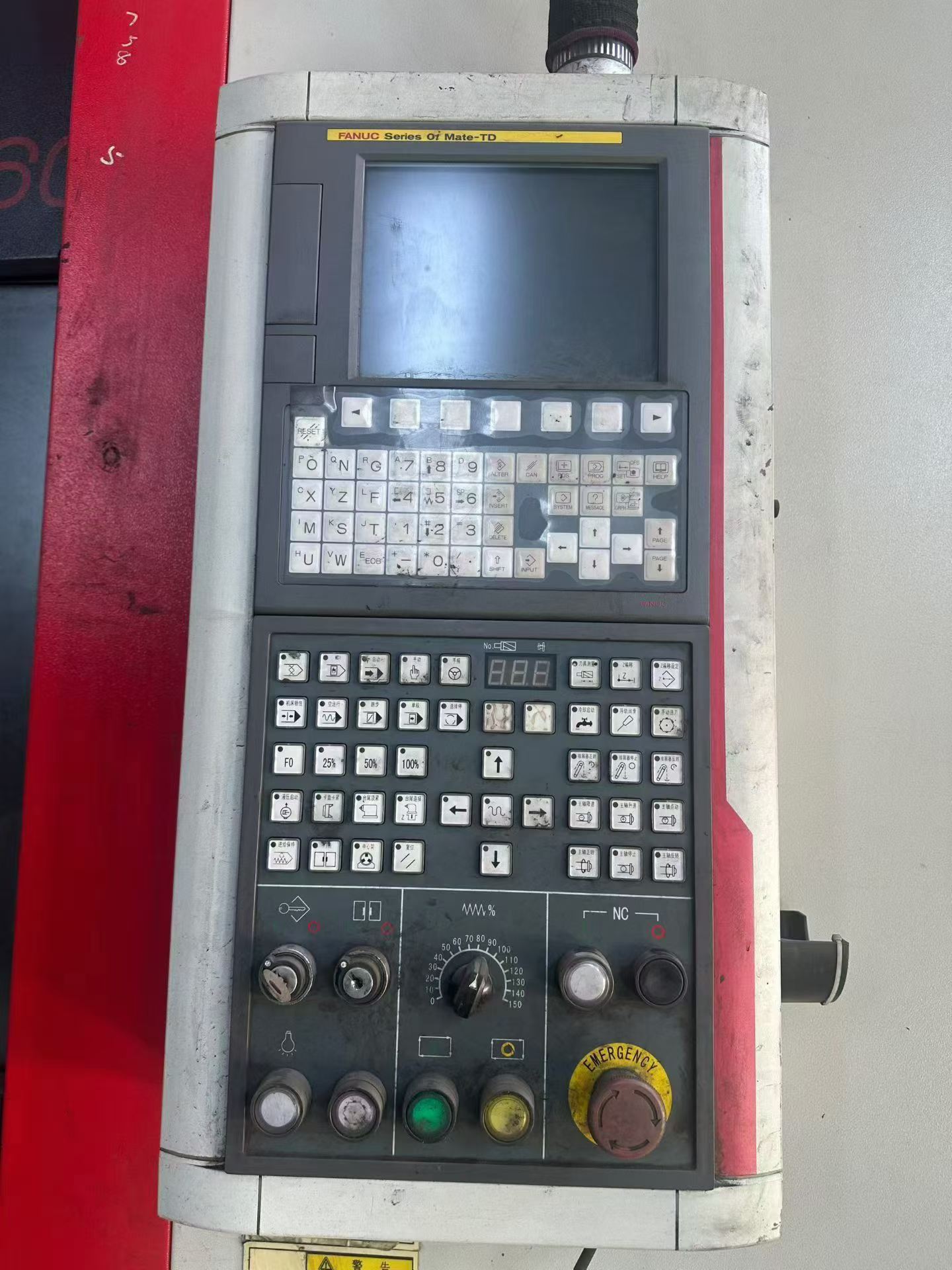 Used Shenyang VTC 5060 CNC Vertical Lathe with FANUC 0i Mate-TD Control photo 4