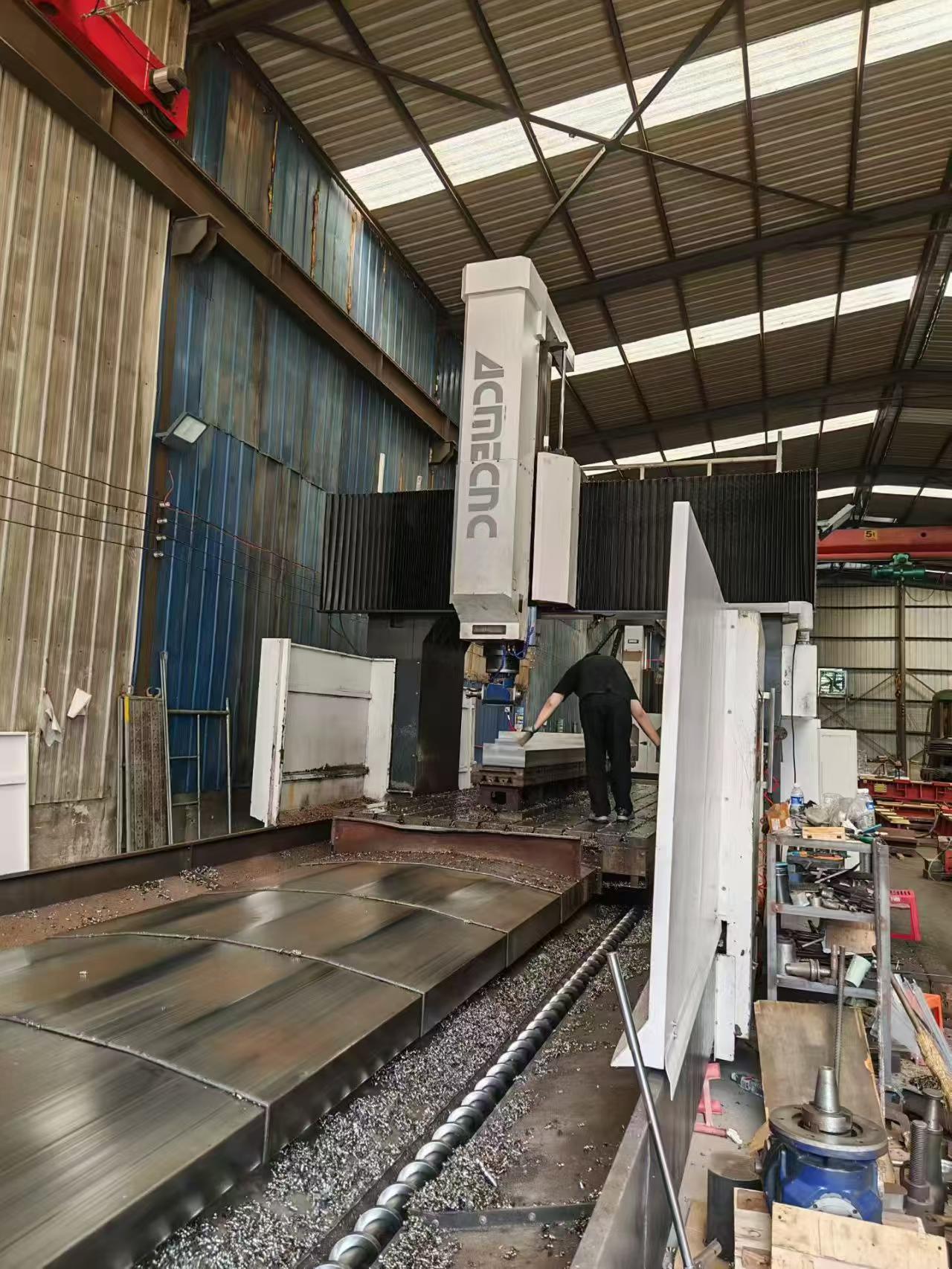 Used Pailifu 6027 CNC Gantry Milling Machine with Mitsubishi M 80 Control