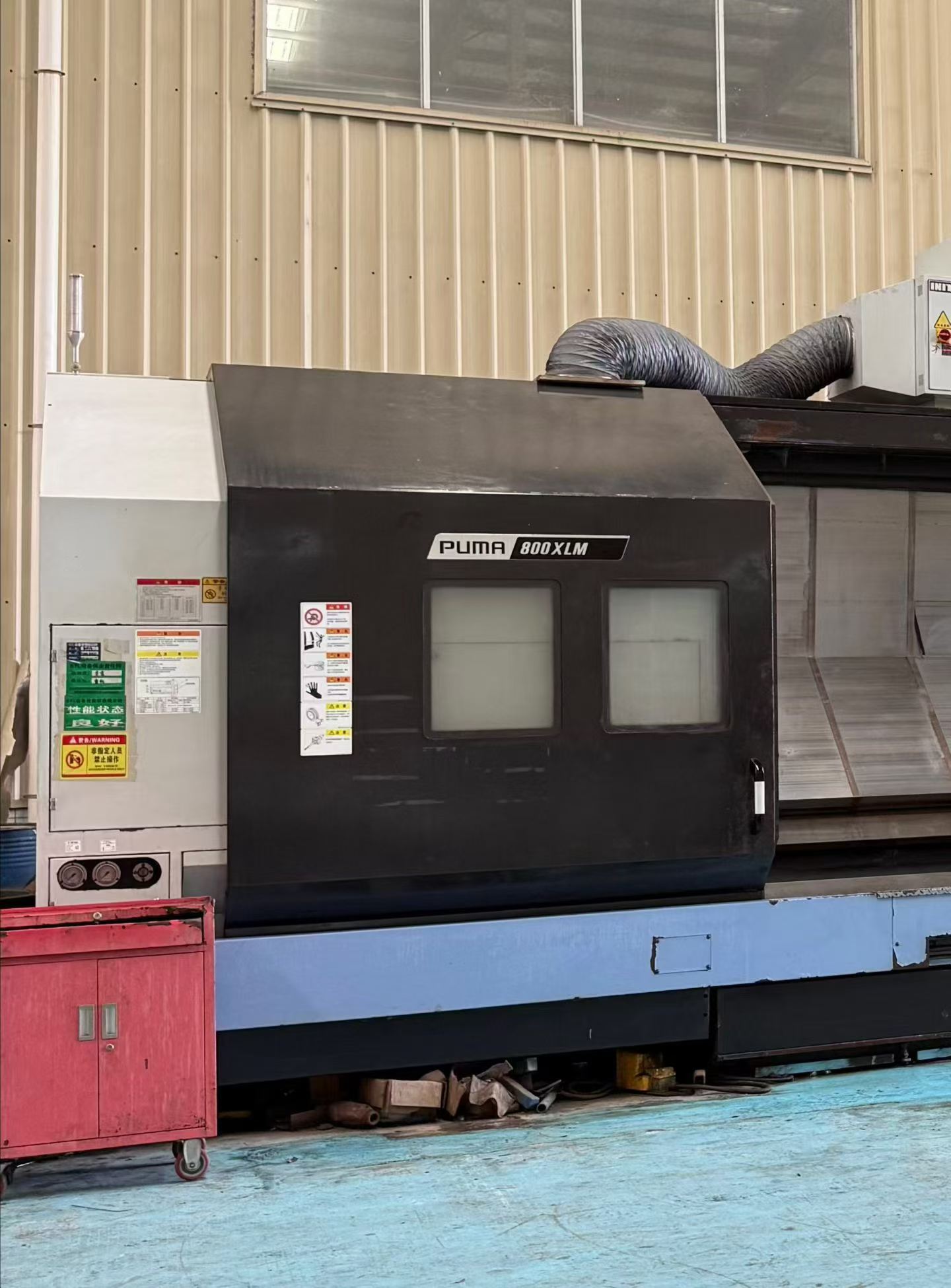 Used DN Solutions PUMA 800 XLM Turn-Mill CNC Lathe with FANUC 32 i Control photo 2