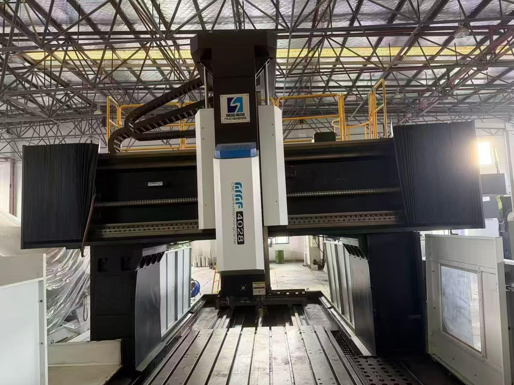 Used Guosheng GMF 4028 T Gantry Machining Center with FANUC MF Plus Control photo 6