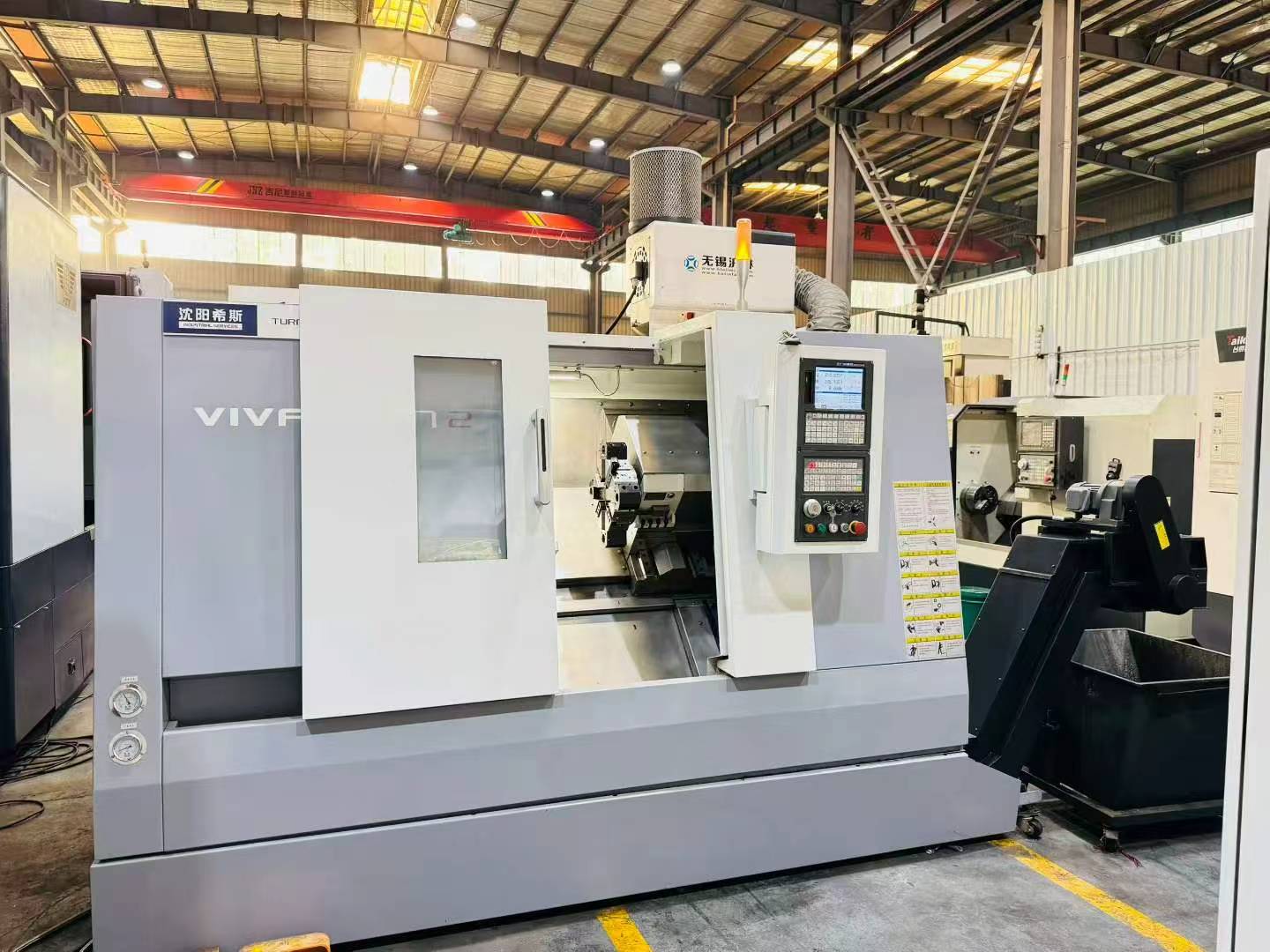 Used Viva T 2 C/500 Slant-Bed Turret-Type CNC Lathe with GSK 988 photo 2