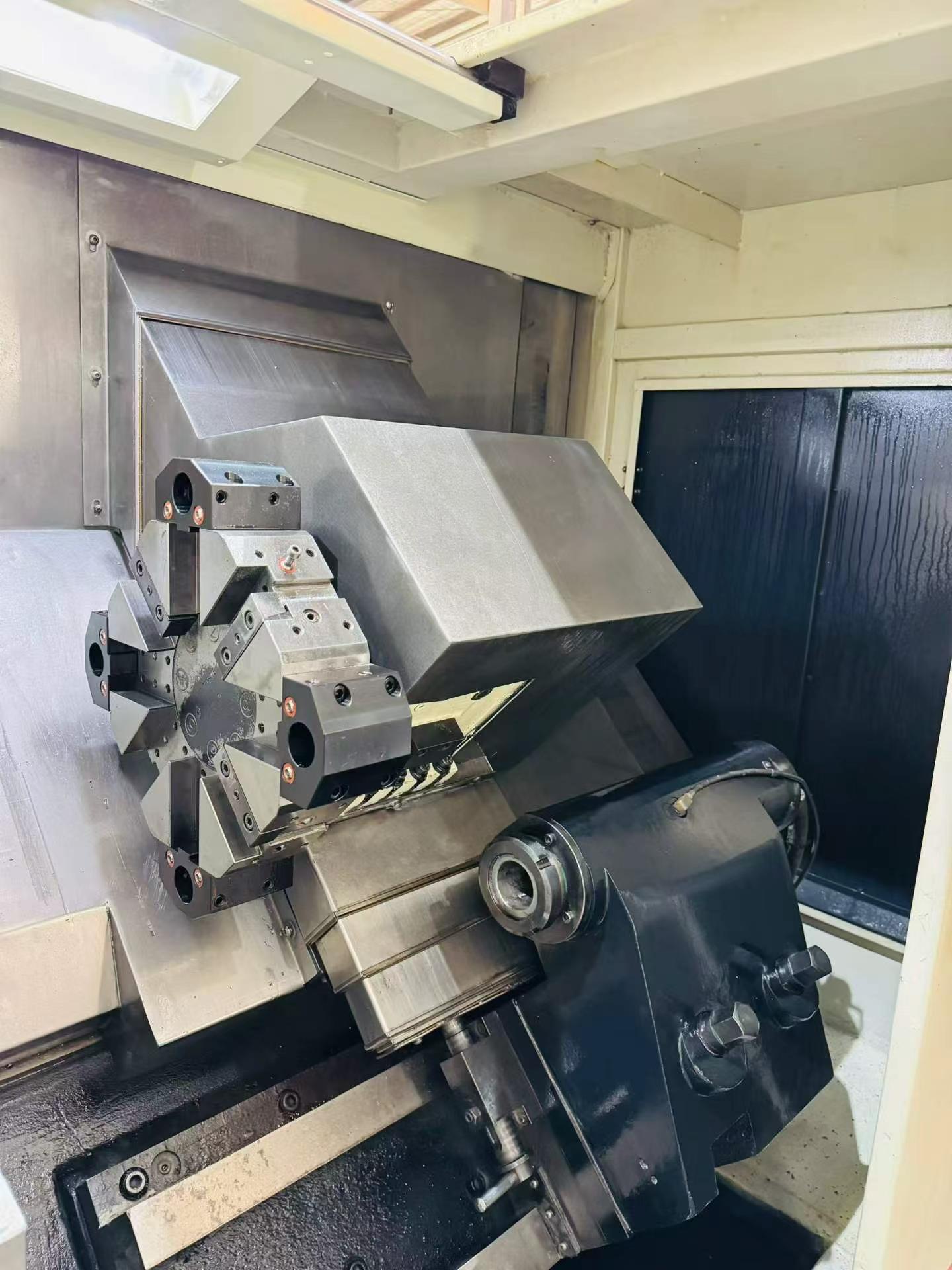 Used Baoji CK 6536 A Slant-Bed Turret-Type CNC Lathe with GSK 988 photo 5