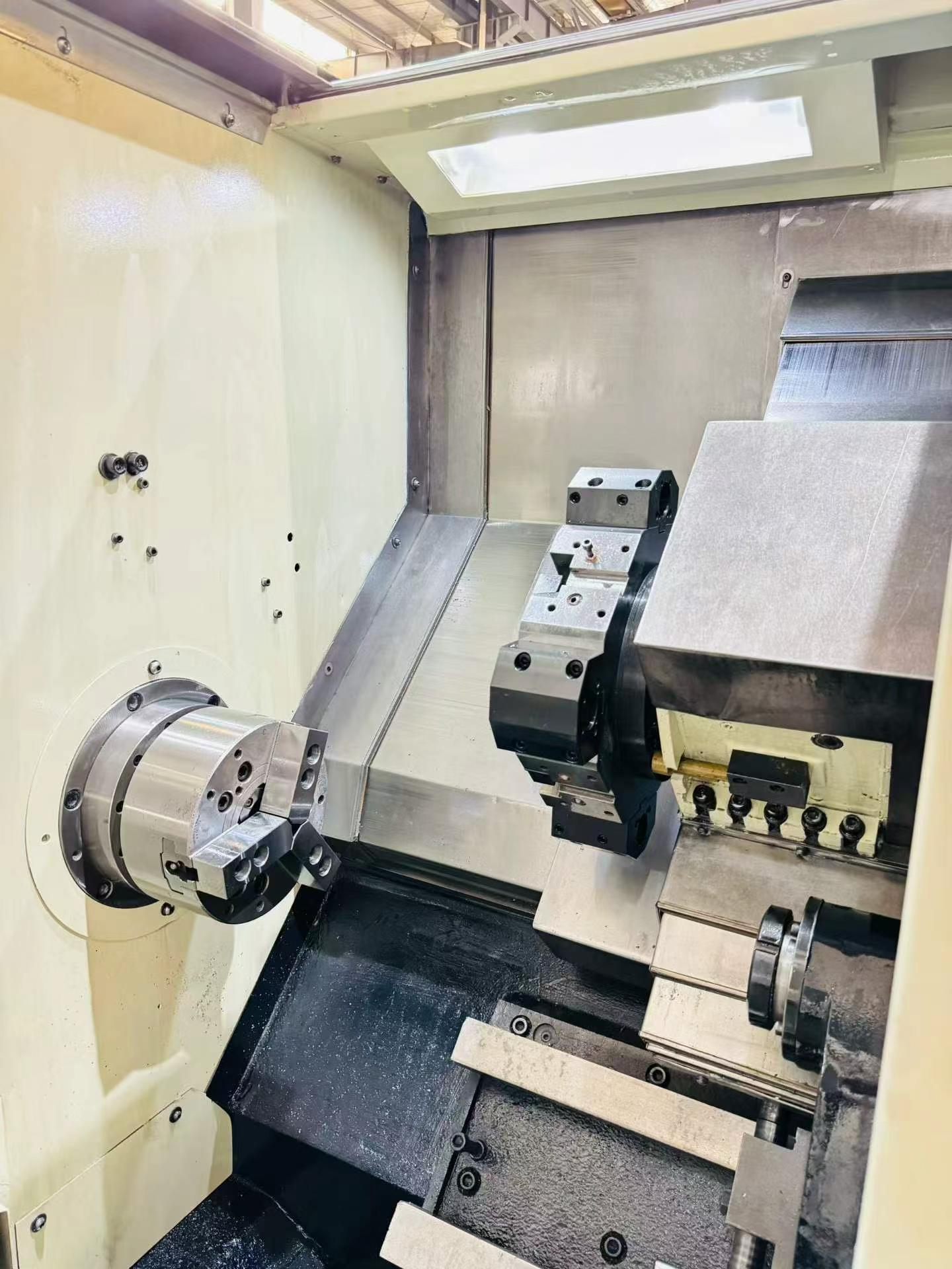 Used Baoji CK 6536 A Slant-Bed Turret-Type CNC Lathe with GSK 988 photo 6