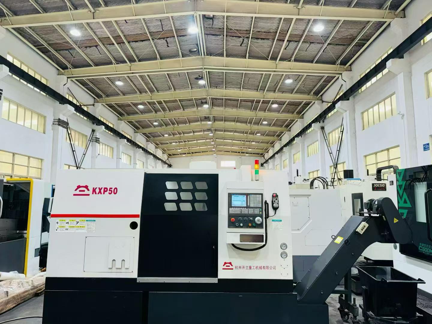 Used Kailan KXP 50/500 Slant-Bed Turret-Type CNC Lathe with GSK 980 TDi