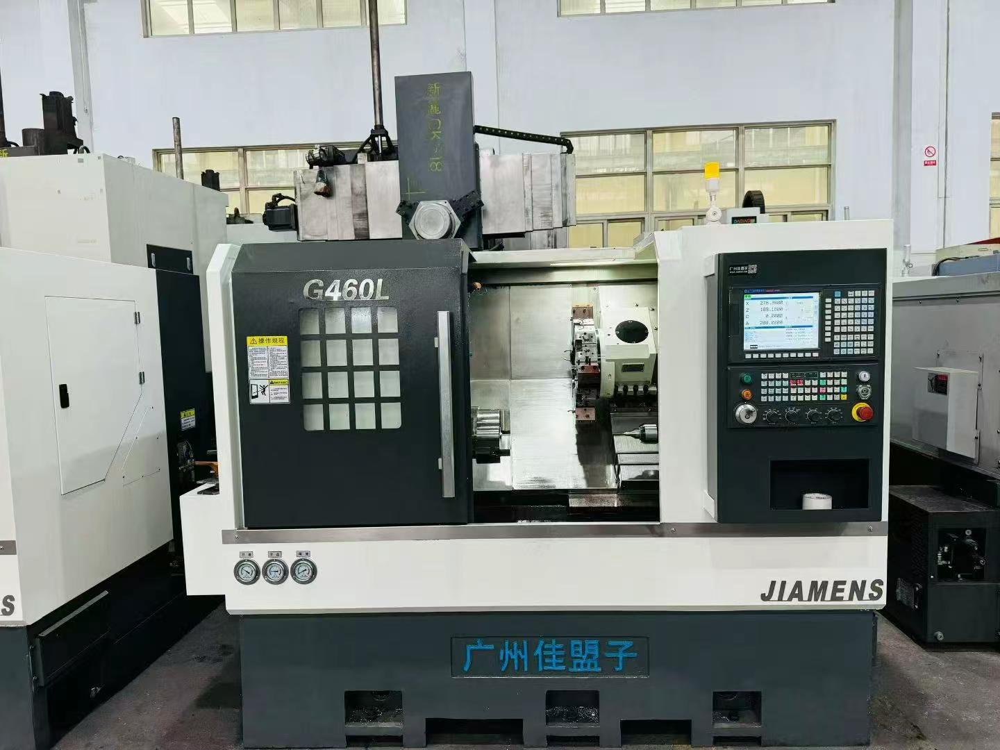 Used Jiamenzi G 460 L Slant-Bed Turret-Type CNC Lathe photo 2