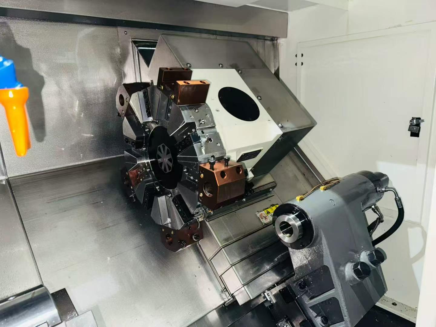 Used Jiamenzi G 460 L Slant-Bed Turret-Type CNC Lathe photo 4