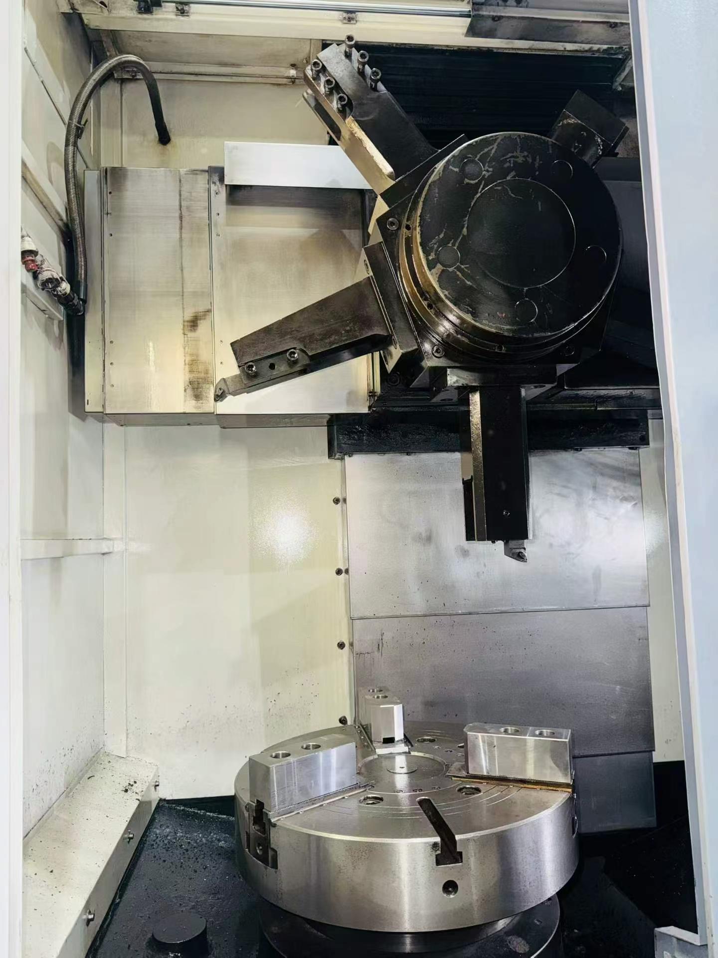 Used SYMG V 6 C High-Speed CNC Vertical Lathe with FANUC TF Plus photo 6