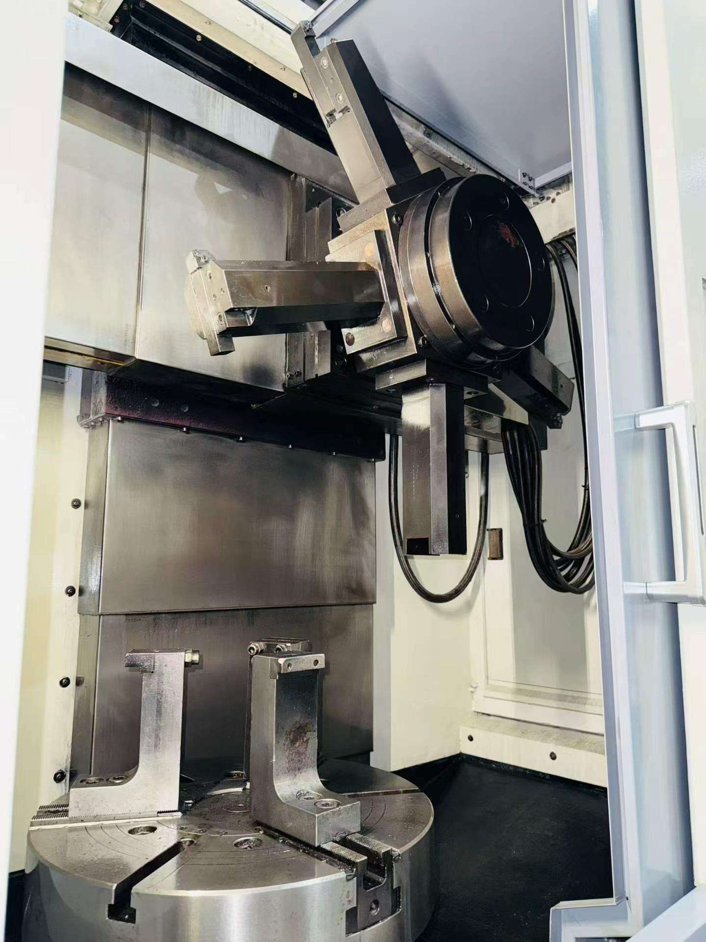Used SYMG V 6 C High-Speed CNC Vertical Lathe with FANUC TF Plus photo 5