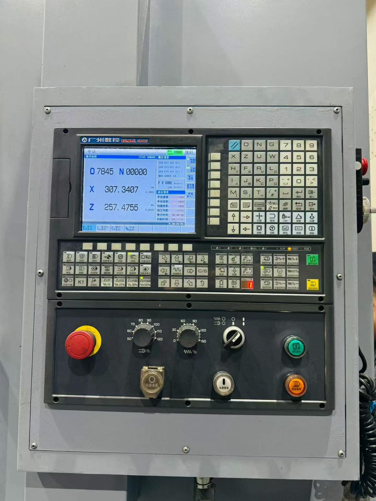 Used Jinchi CAK 125135 B Heavy-Duty CNC Horizontal Lathe photo 9