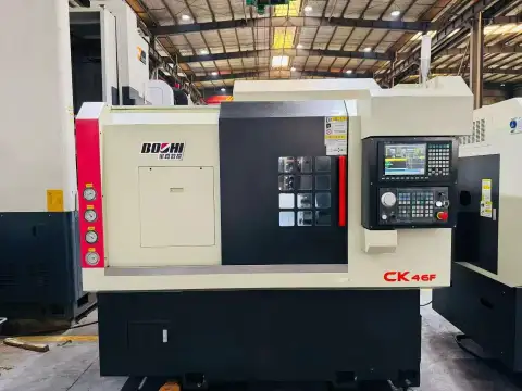 Used Baoji BOZHI CK 46 F Turn-Mill CNC Lathe with SYNTEC 22 TB