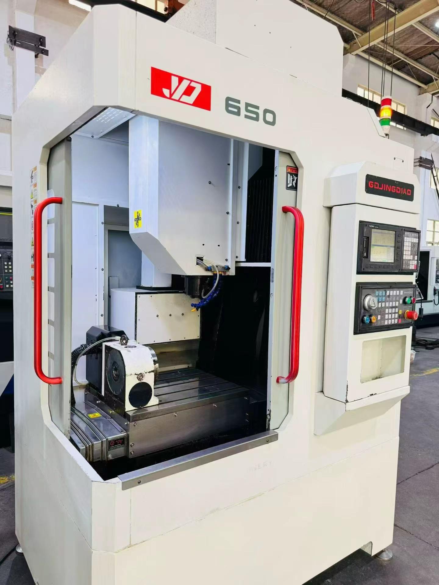 Used YASHU 650 Vertical Machining Center with 170 4 th Axis photo 2