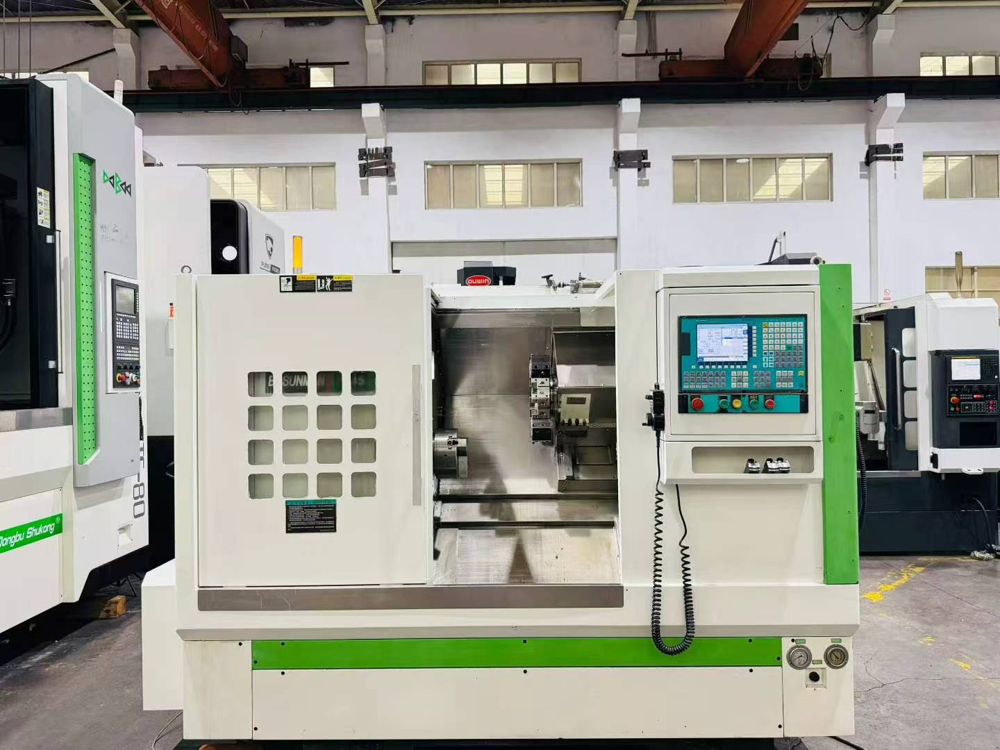 Used BOSUNMAN T 45 Slant-Bed Turret-Type CNC Lathe photo 2