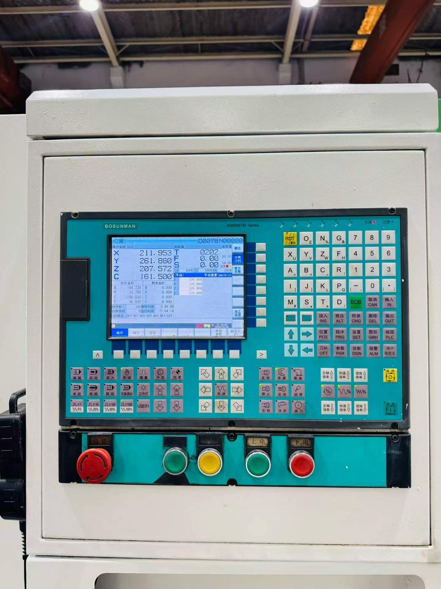 Used BOSUNMAN T 45 Slant-Bed Turret-Type CNC Lathe photo 8