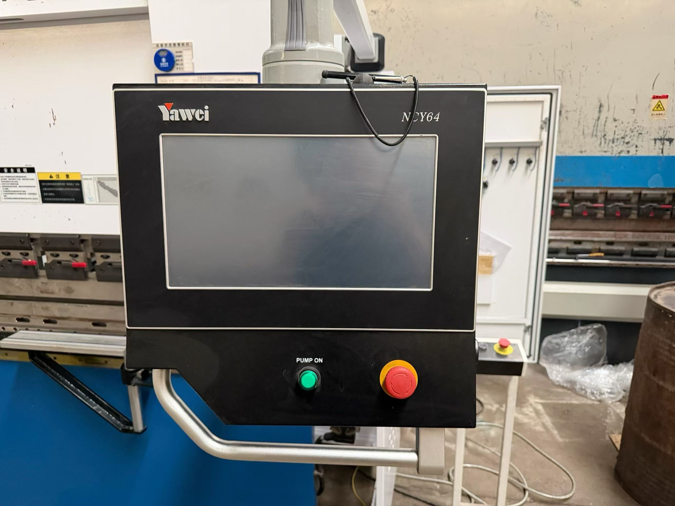 Used Yawei PBA 63/2550 Electro-Hydraulic Press Brake 4+1 Axis photo 5