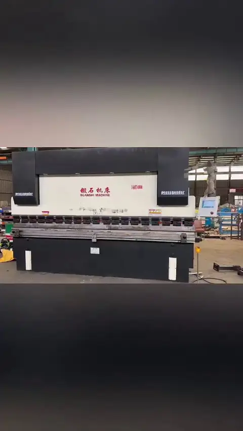 مكبس ثني CNC ثنائي السيرفو PressBender 160 T/4000 مستعمل مع تعويض ميكانيكي يدوي
