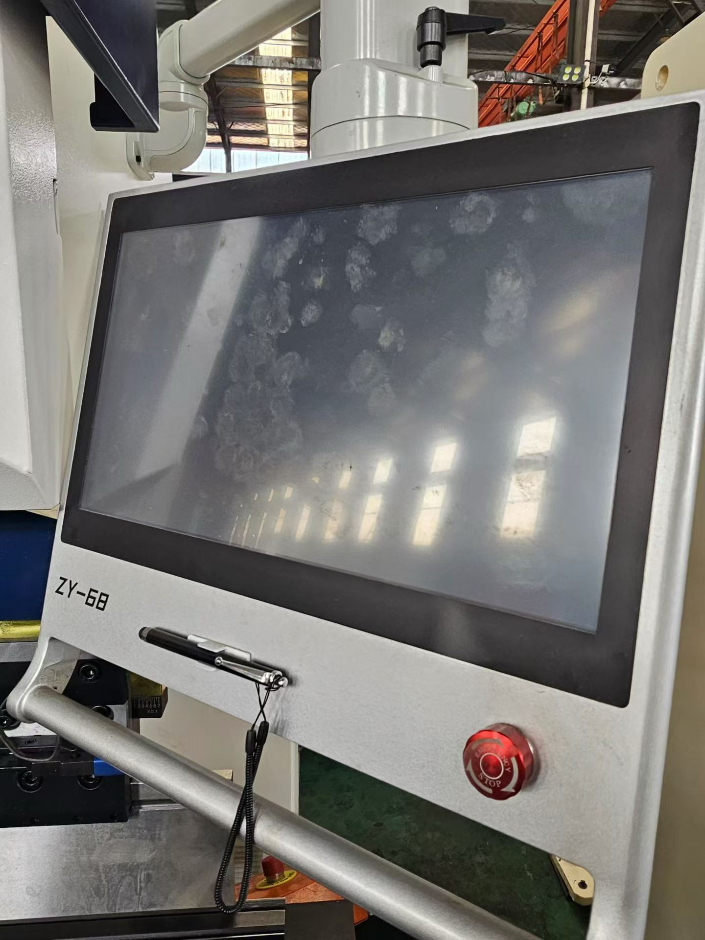 Used Zhongya ZYF-110 T/3200 Electro-Hydraulic Servo CNC Press Brake photo 2