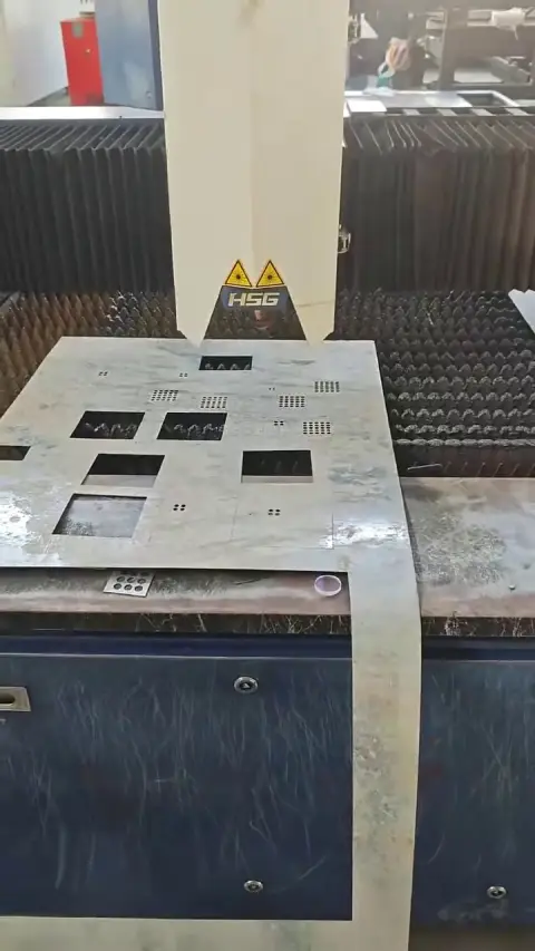 Used HSG 3015 Single-Table Laser Cutting Machine, Raycus 3000 W