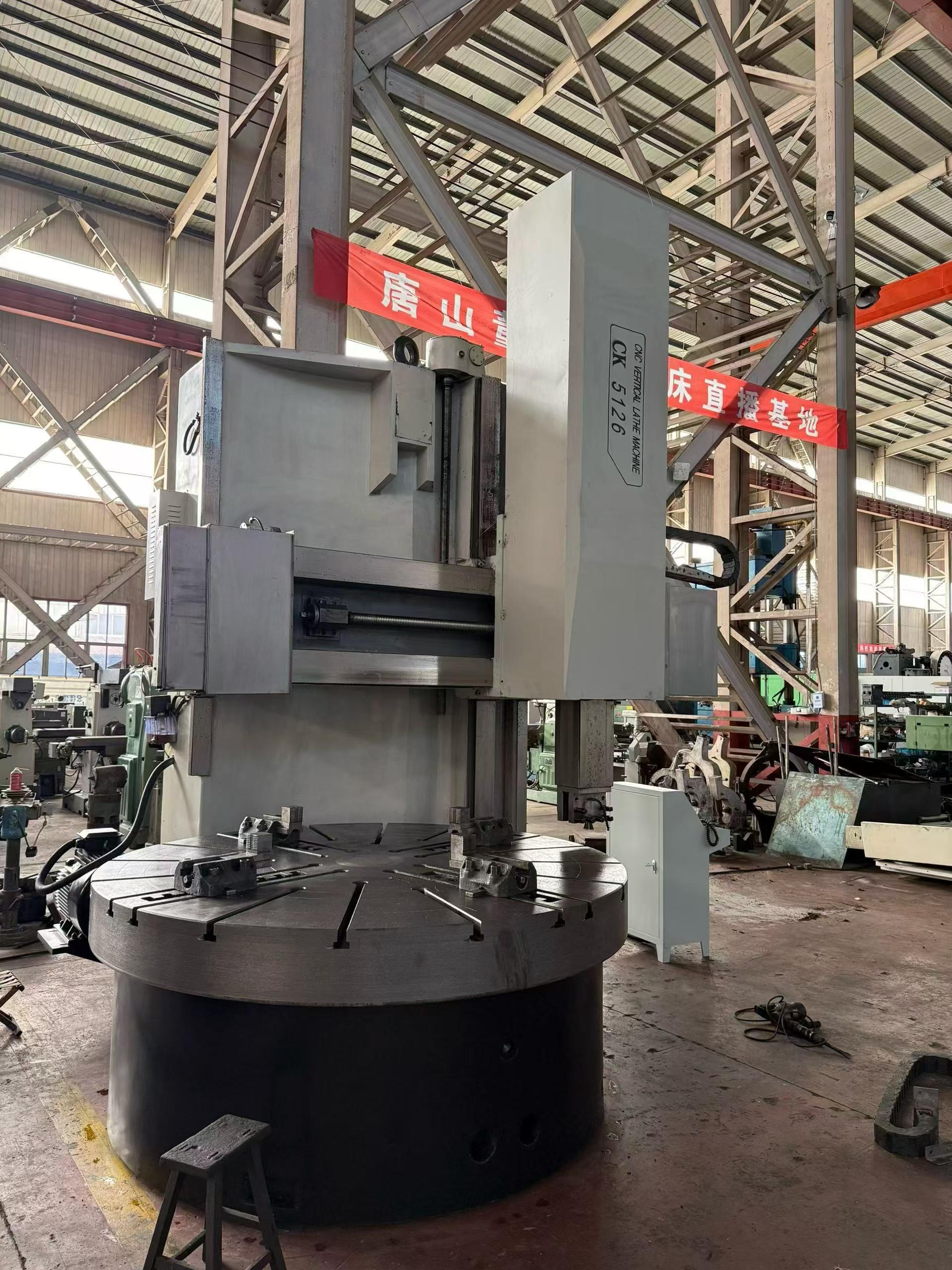 Used Haitong CK 5126 CNC Vertical Lathe with Siemens 828 D Control photo 3