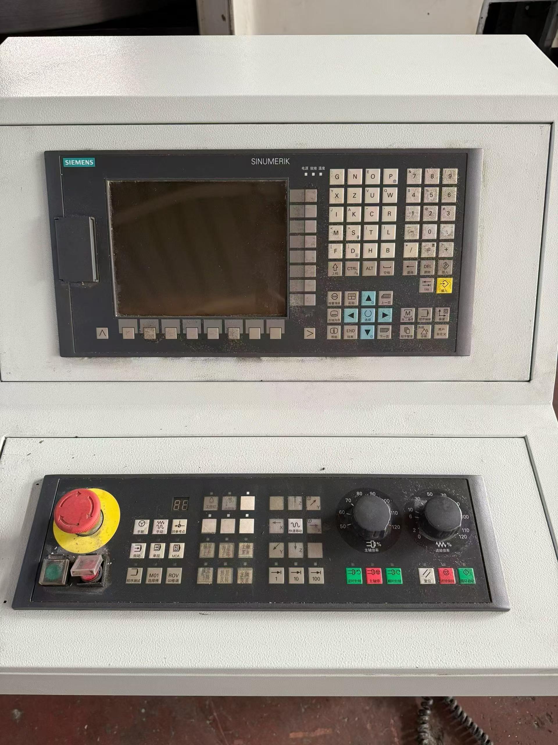 Used Haitong CK 5126 CNC Vertical Lathe with Siemens 828 D Control photo 5