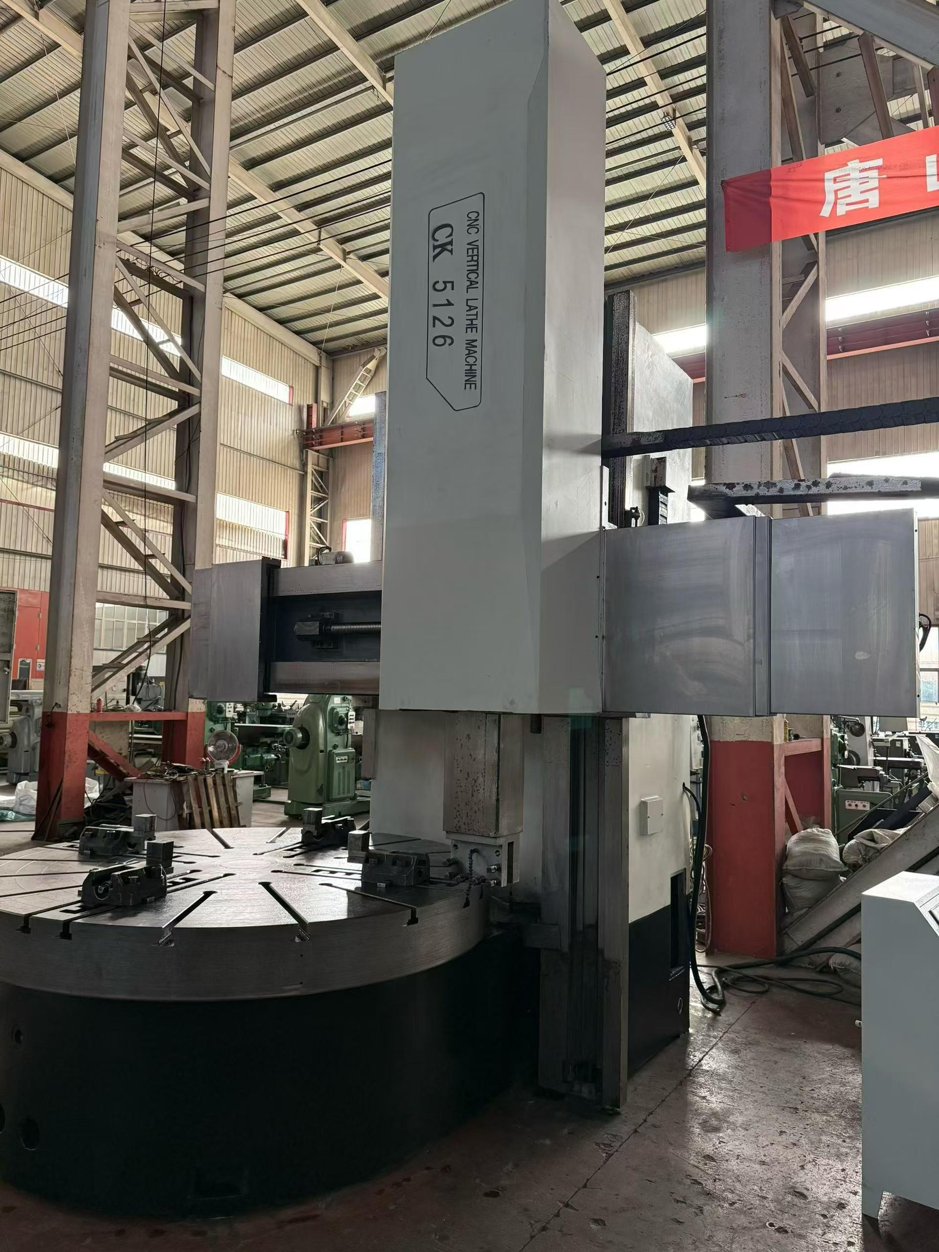 Used Haitong CK 5126 CNC Vertical Lathe with Siemens 828 D Control photo 4