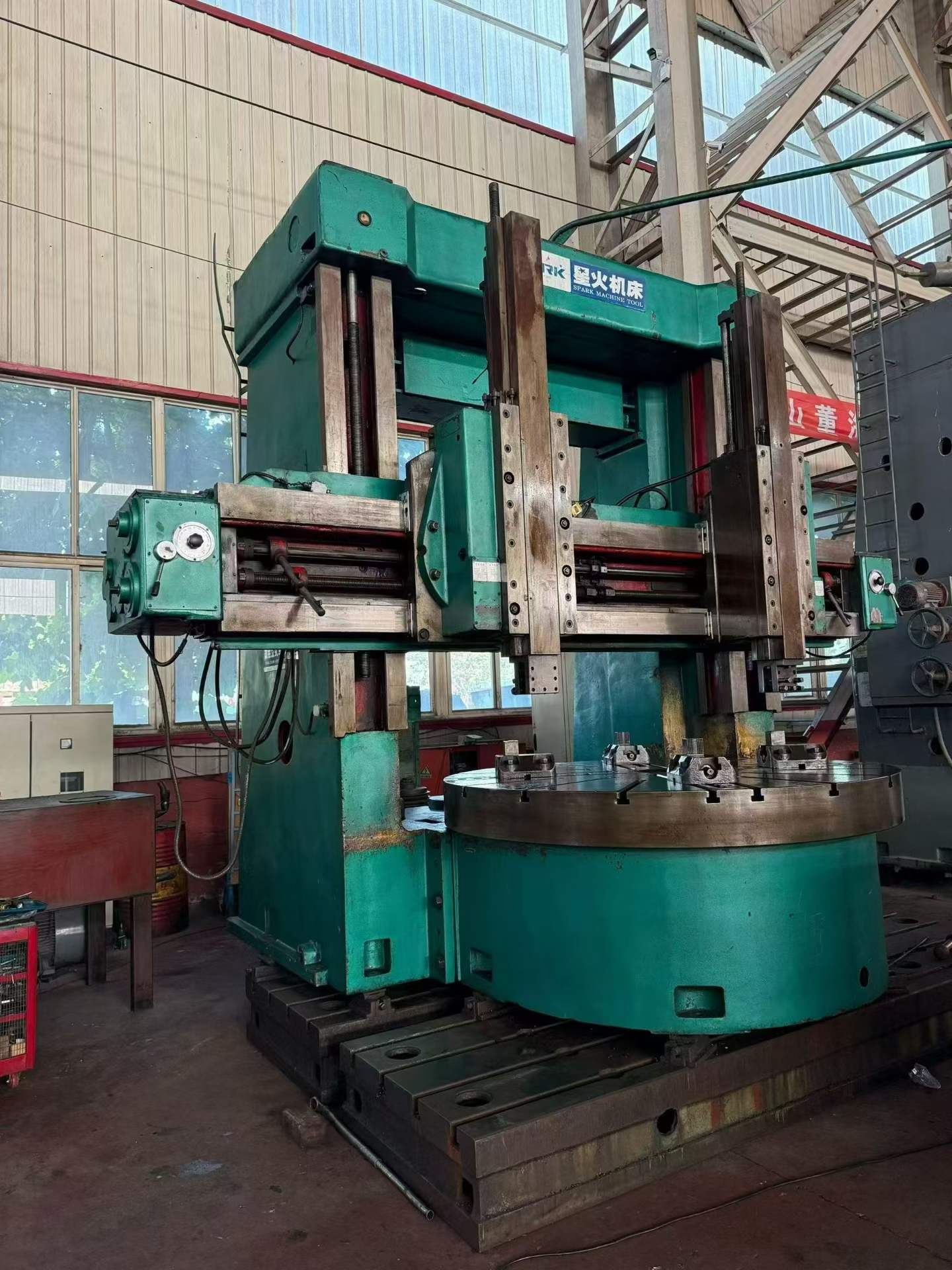 Used SPARK C 5225 Double-Column Vertical Lathe photo 2
