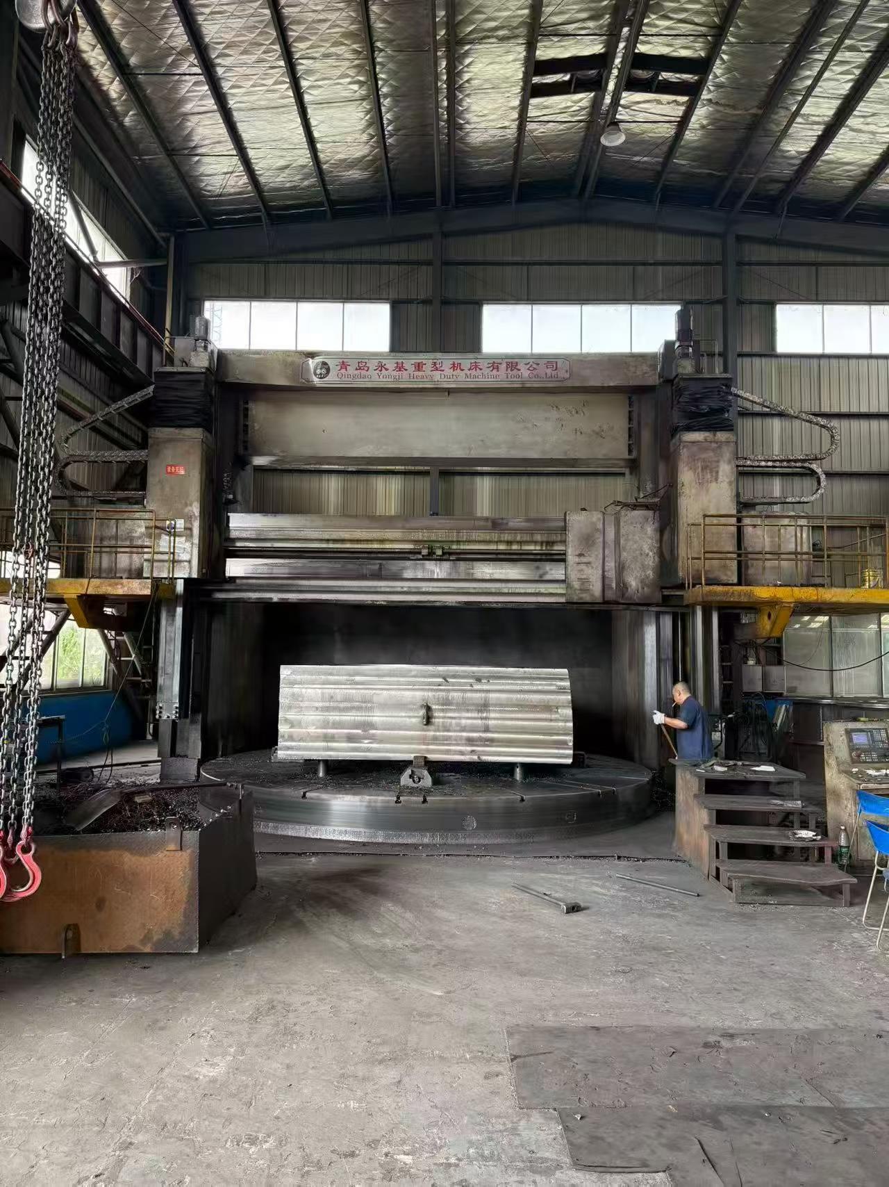 Used Qingdao Yongji CK 5263 CNC Vertical Lathe with Siemens SINUMERIK 808 D photo 4