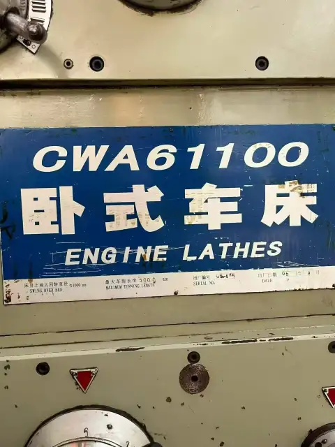 İkinci El Xinghuo CWA 61100 Konvansiyonel Yatay Torna, 5000 mm Tornalama Boyu