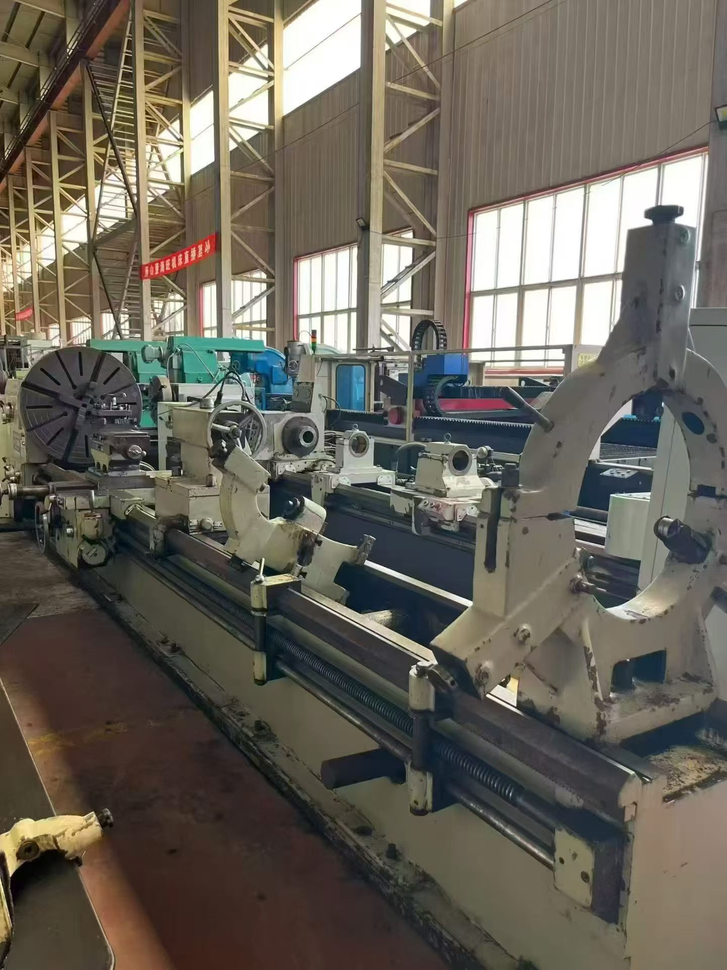 Used Xinghuo CWA 61100 Conventional Horizontal Lathe, 5000 mm Turning Length photo 8