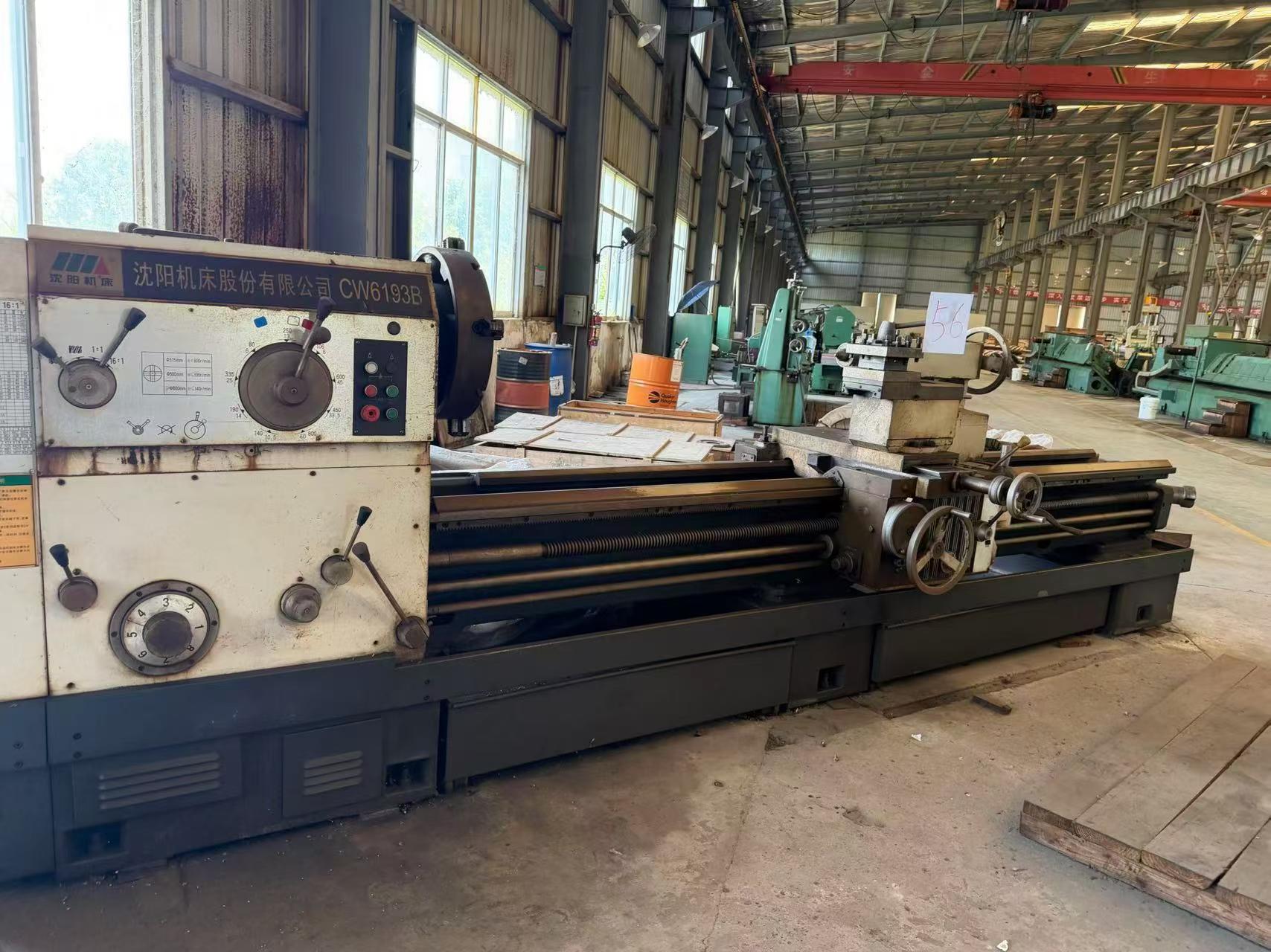Used Shenyang CW 6193 B Horizontal Lathe (φ930 x 3000 mm) photo 6