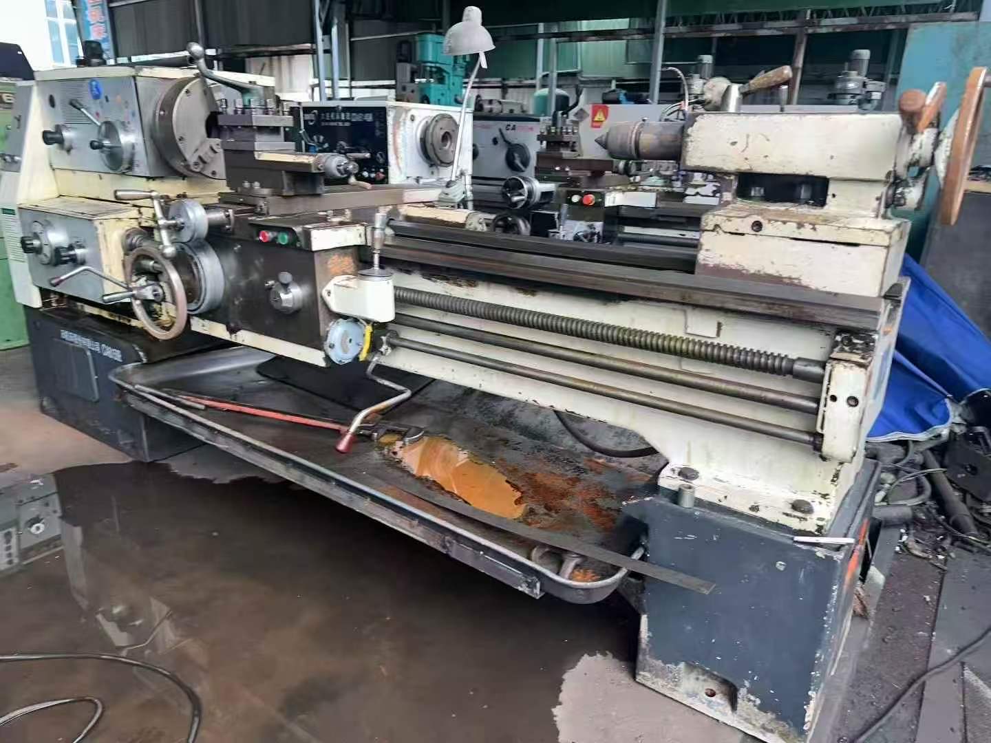 Used Shenyang CA 6150 B/A Conventional Horizontal Lathe, 1500 mm Large-Bore photo 2