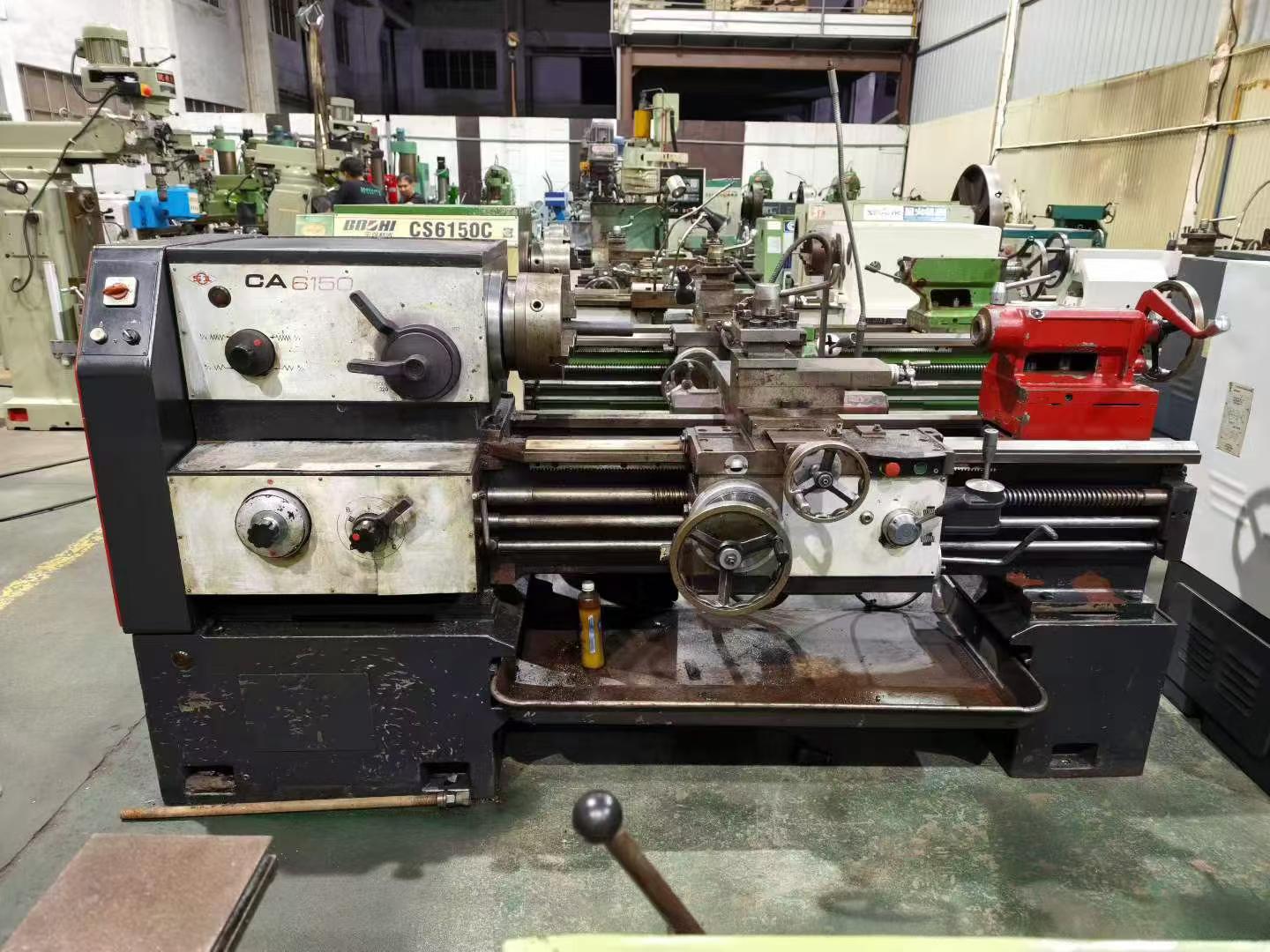 Used Shenyang CA 6150 B/A Conventional Horizontal Lathe – 500 x 1000 mm, Large Spindle Bore photo 2