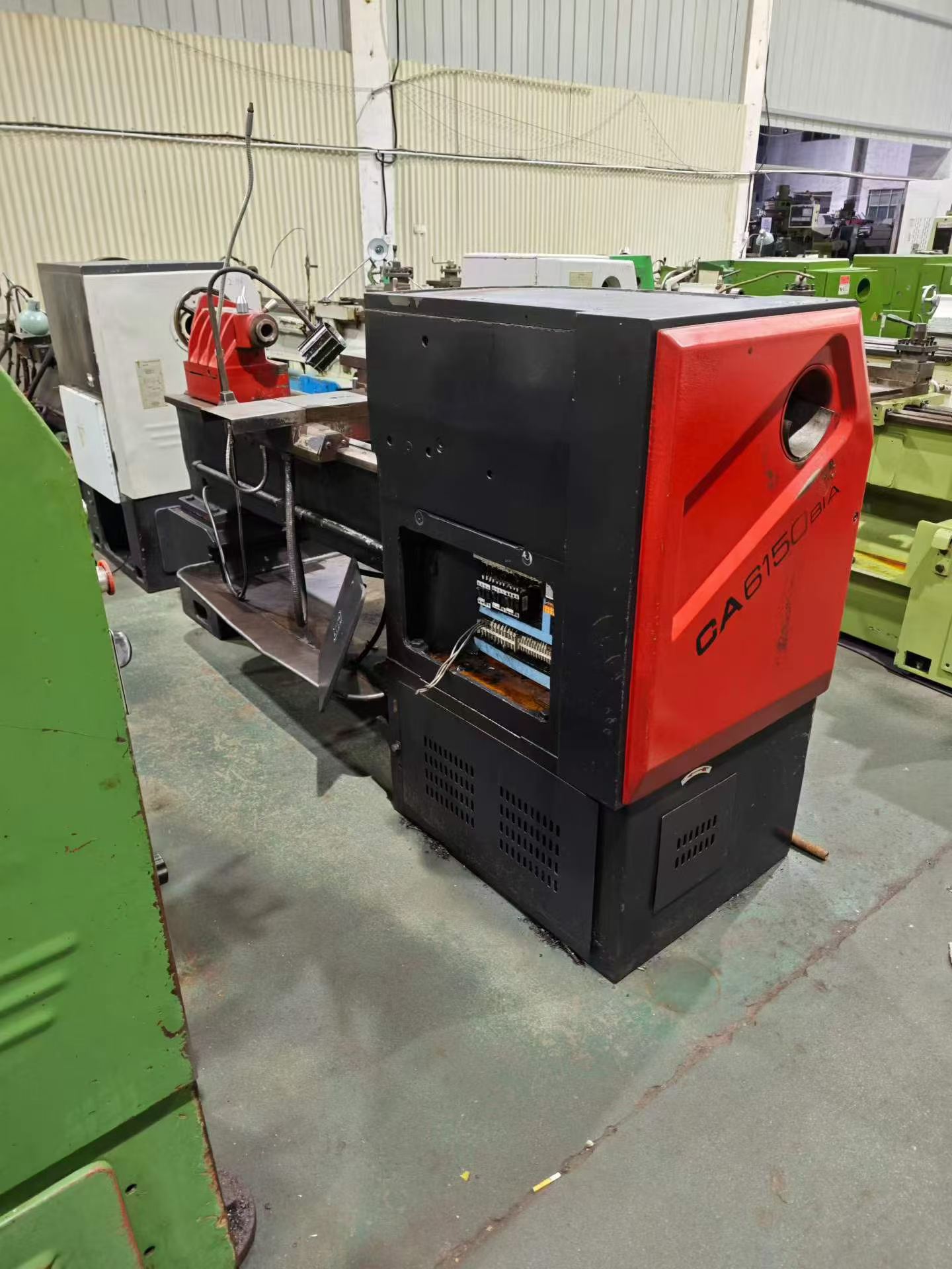 Used Shenyang CA 6150 B/A Conventional Horizontal Lathe – 500 x 1000 mm, Large Spindle Bore photo 5