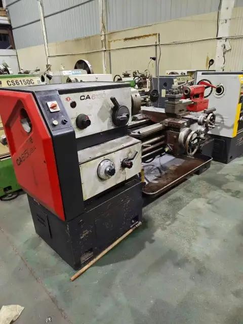 İkinci El Shenyang CA 6150 B/A Konvansiyonel Yatay Torna – 500 x 1000 mm, Büyük İş Mili Deliği
