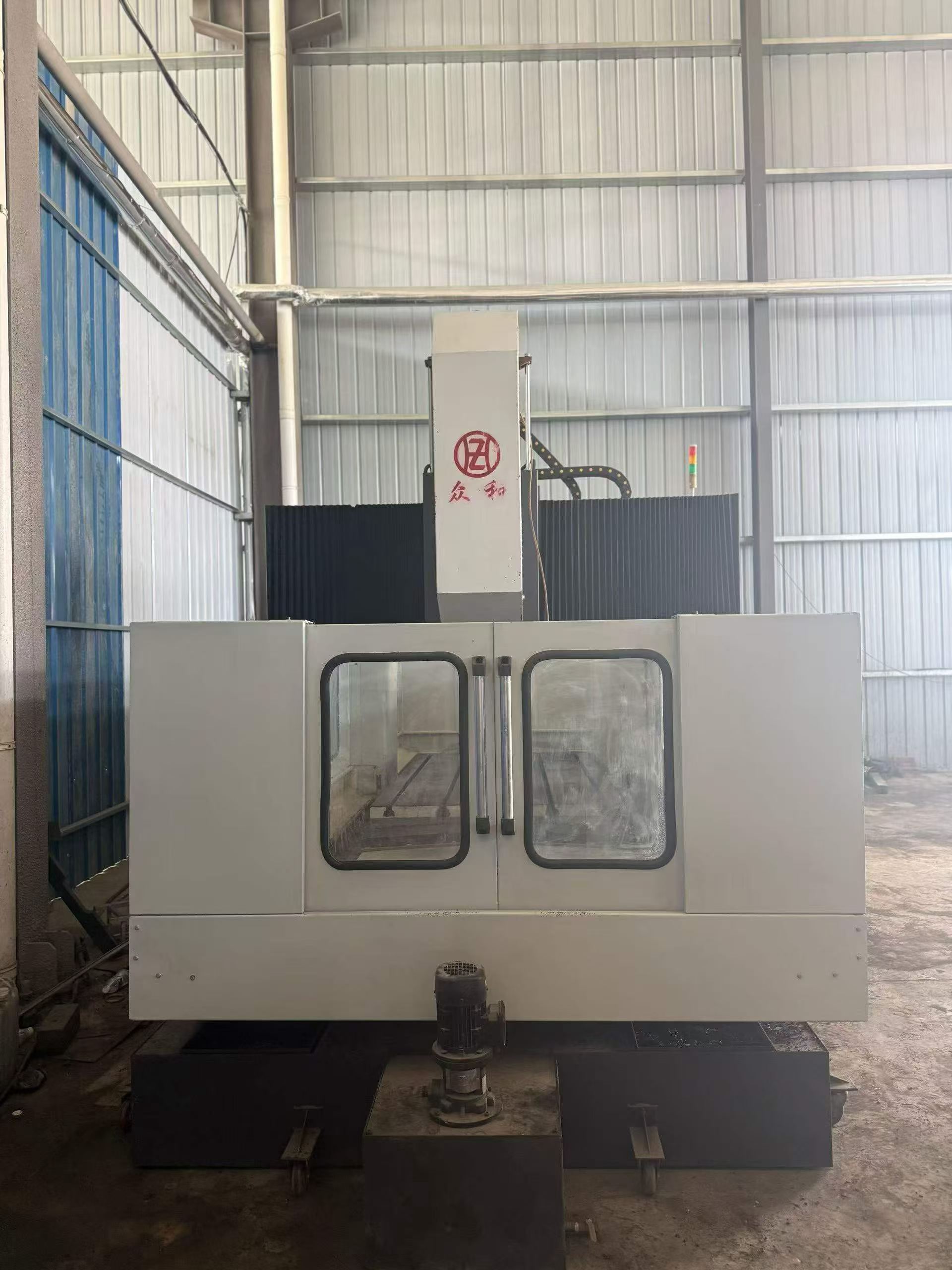 Used 2216 CNC Gantry Machining Center with K 2000 M 4 Control, 2200 x 1200 mm Table photo 2