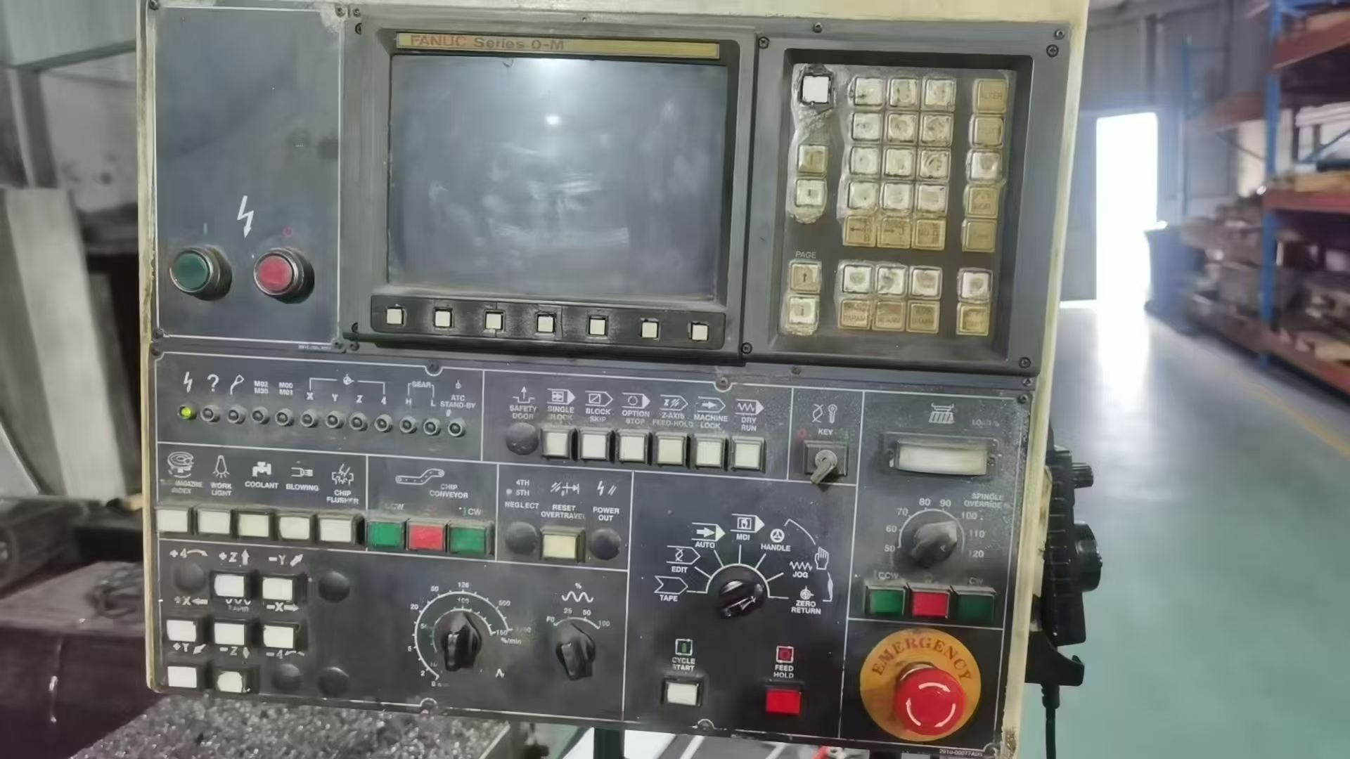 Used Haite VMC 855 Vertical Machining Center with FANUC 0i-MF Plus Control photo 6