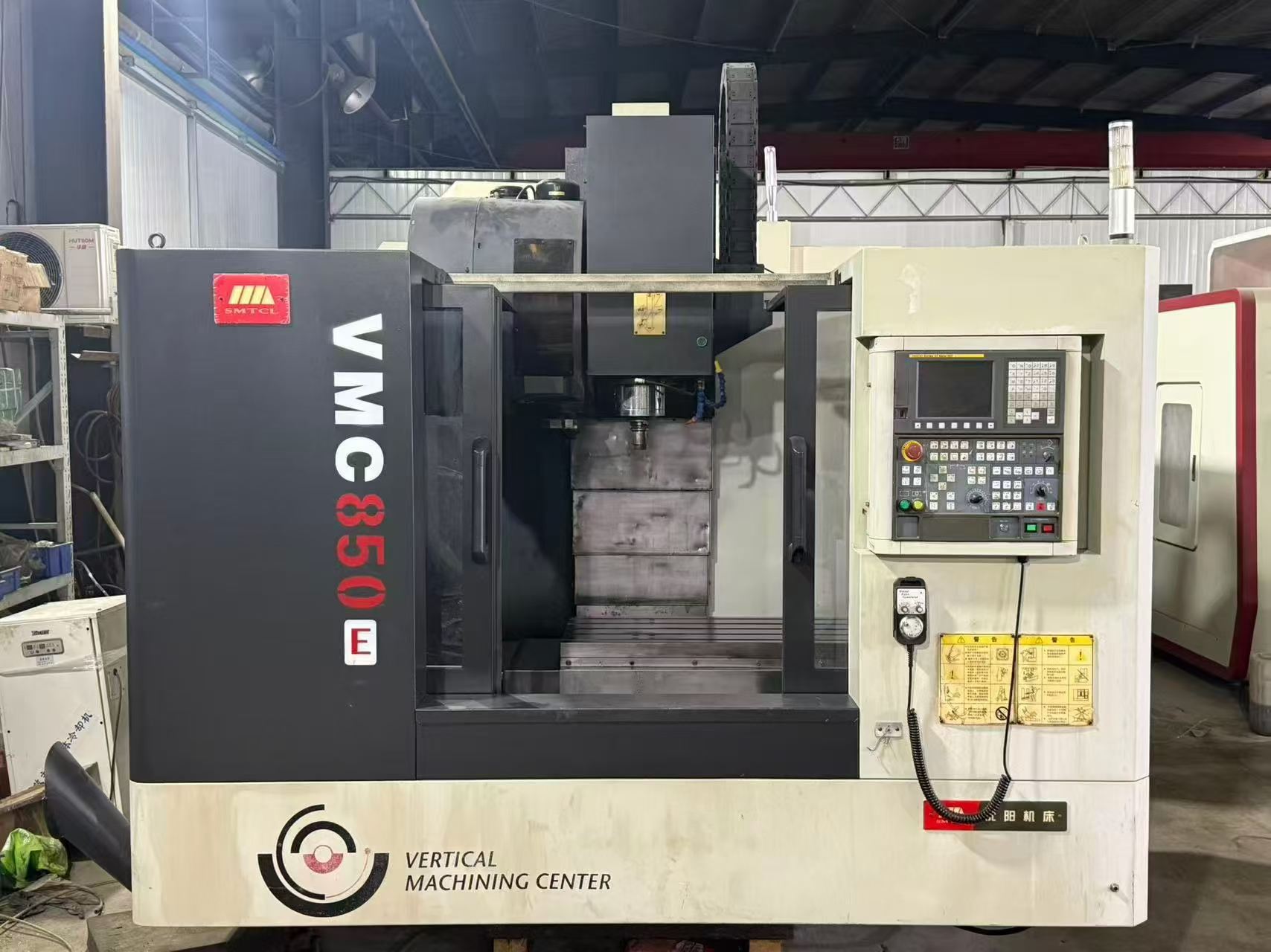 Used Shenyang VMC 850 E Vertical Machining Center with FANUC 0i Mate-MD